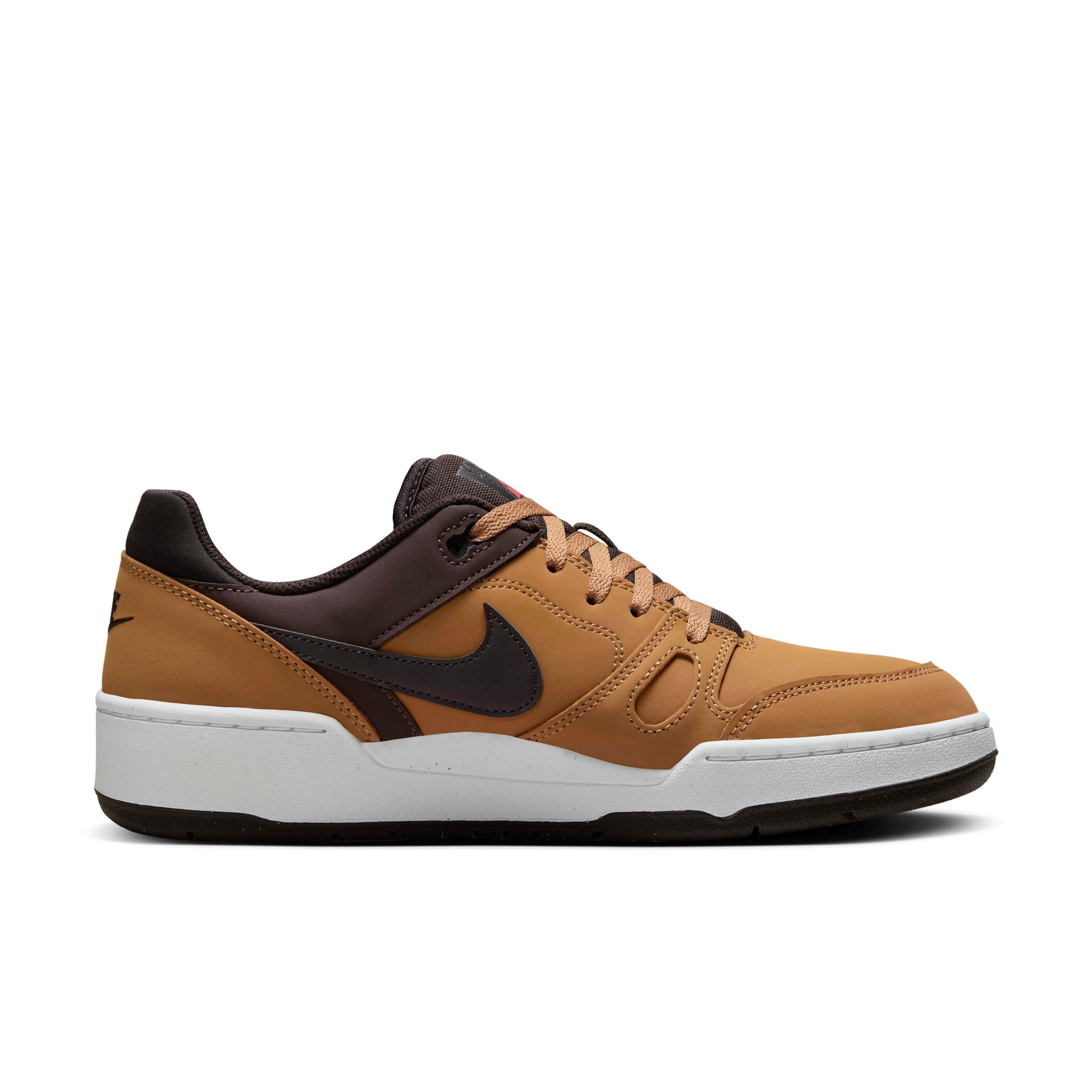 Nike Full Force Low "Flax/Baroque Brown/White/Velvet Brown" Men's Shoe - FLAX/BROWN/WHITE/BROWN Thumbnail View 1