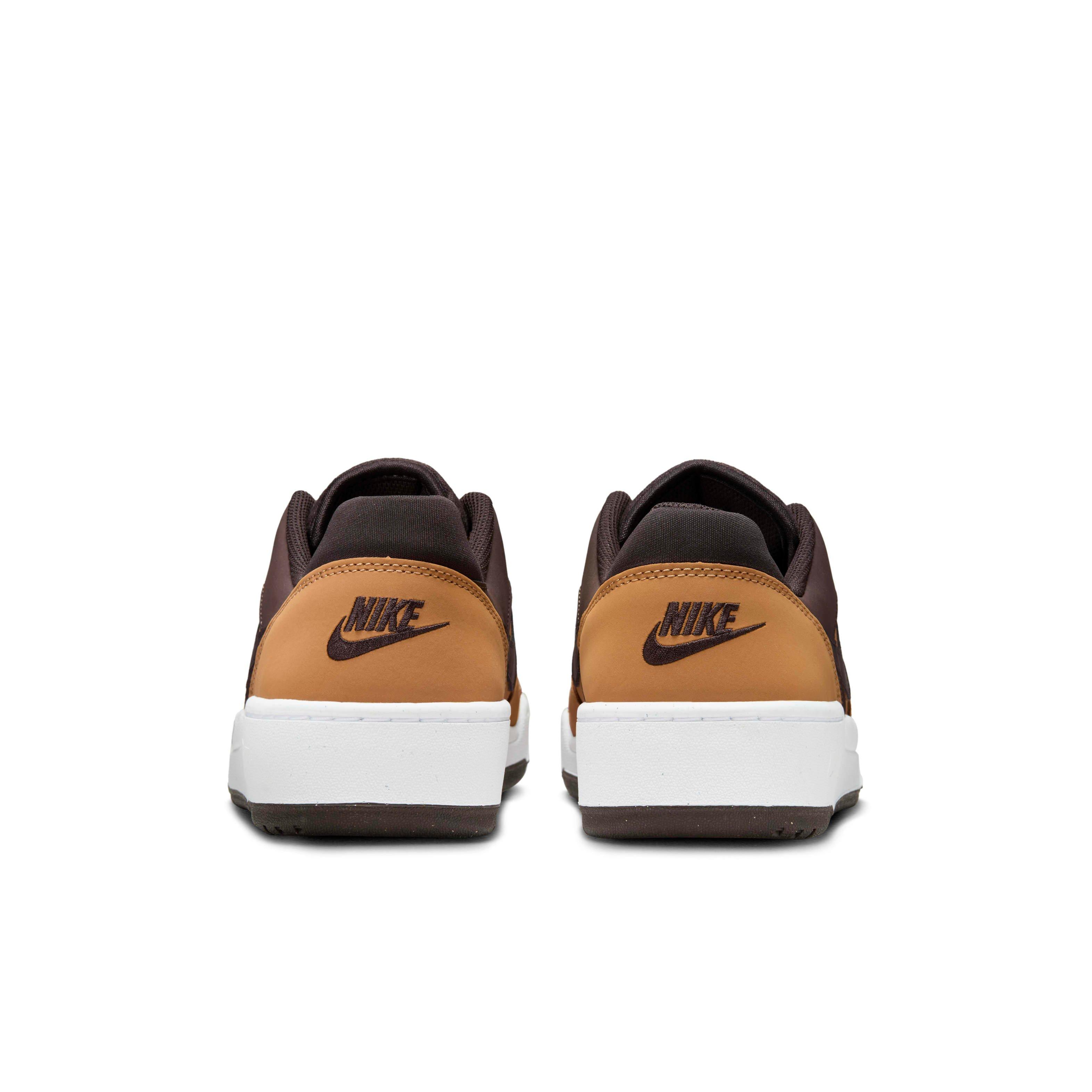 Nike Full Force Low "Flax/Baroque Brown/White/Velvet Brown" Men's Shoe - FLAX/BROWN/WHITE/BROWN Thumbnail View 5