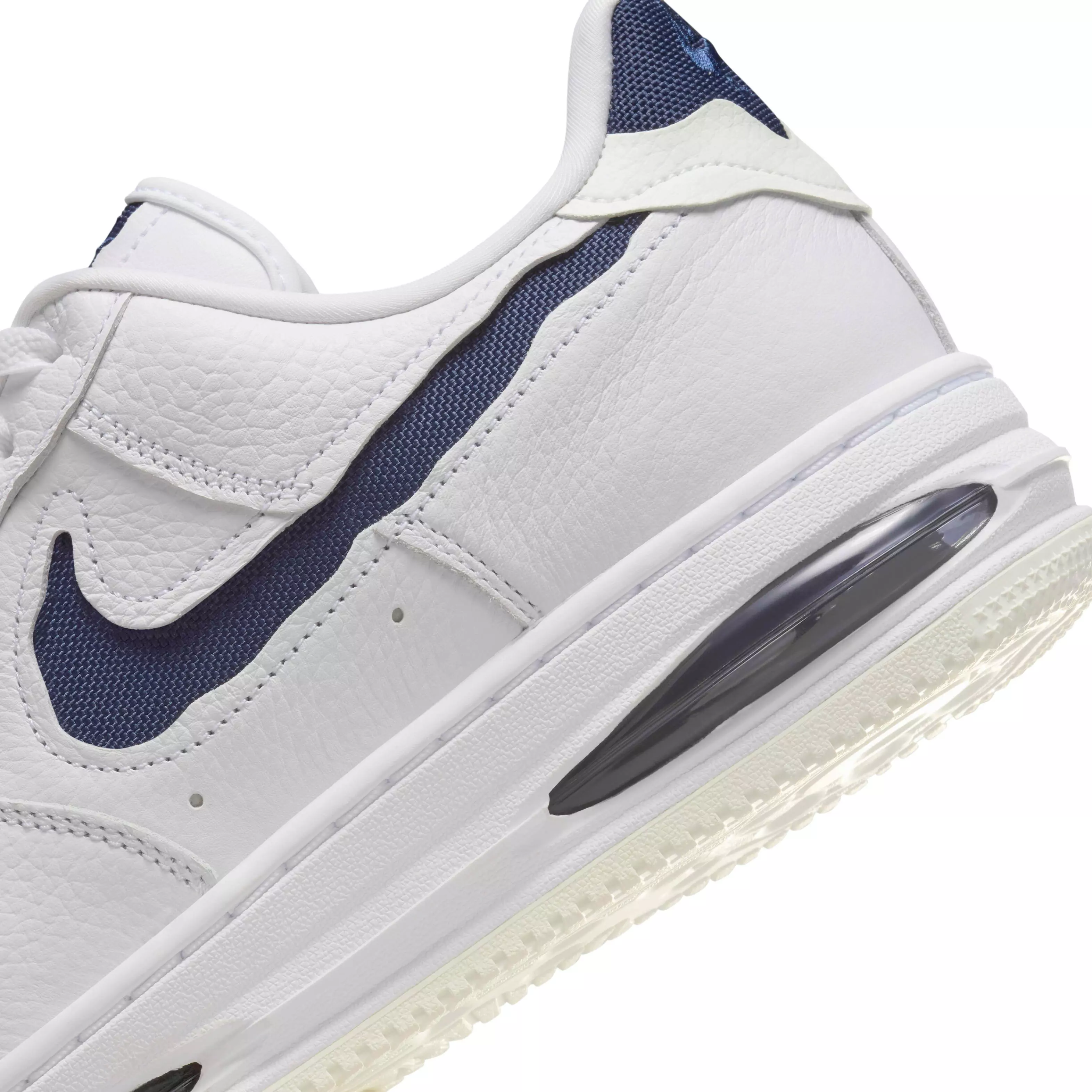 Nike Air Force 1 Low EVO "White/Summit White/Midnight Navy" Men's Shoe - WHITE/WHITE/NAVY