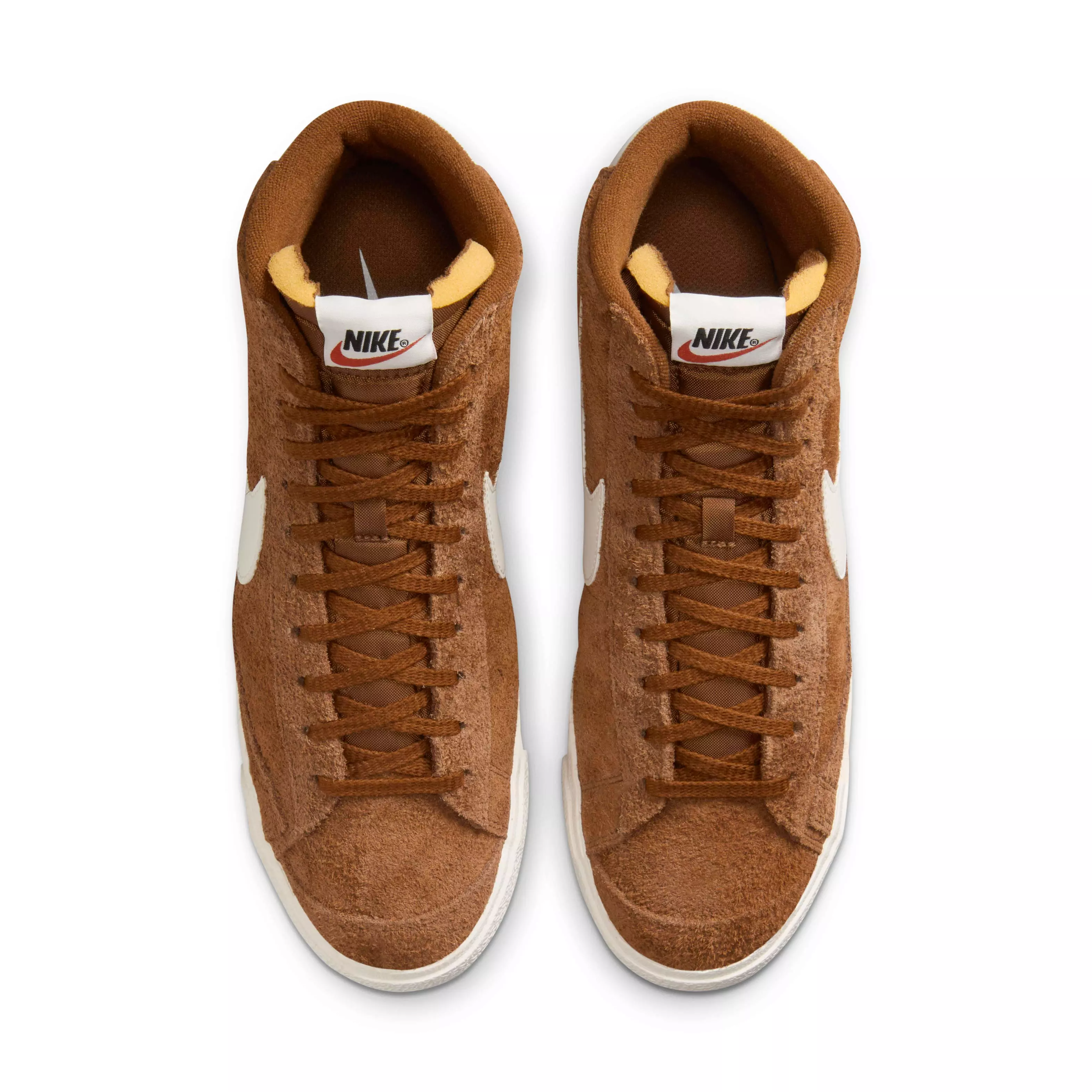 Nike Blazer Mid '77 Vintage "Light British Tan/Hyper Crimson/Sail" Men's Shoe - LT TAN/CRIMSON/SAIL