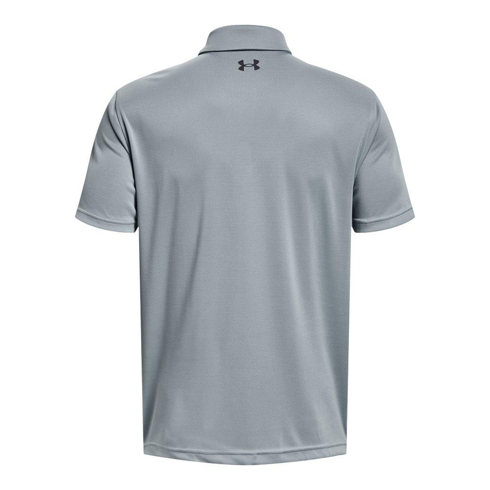 Under Armour Men's Tech Polo Shirt - GREY Thumbnail View 5