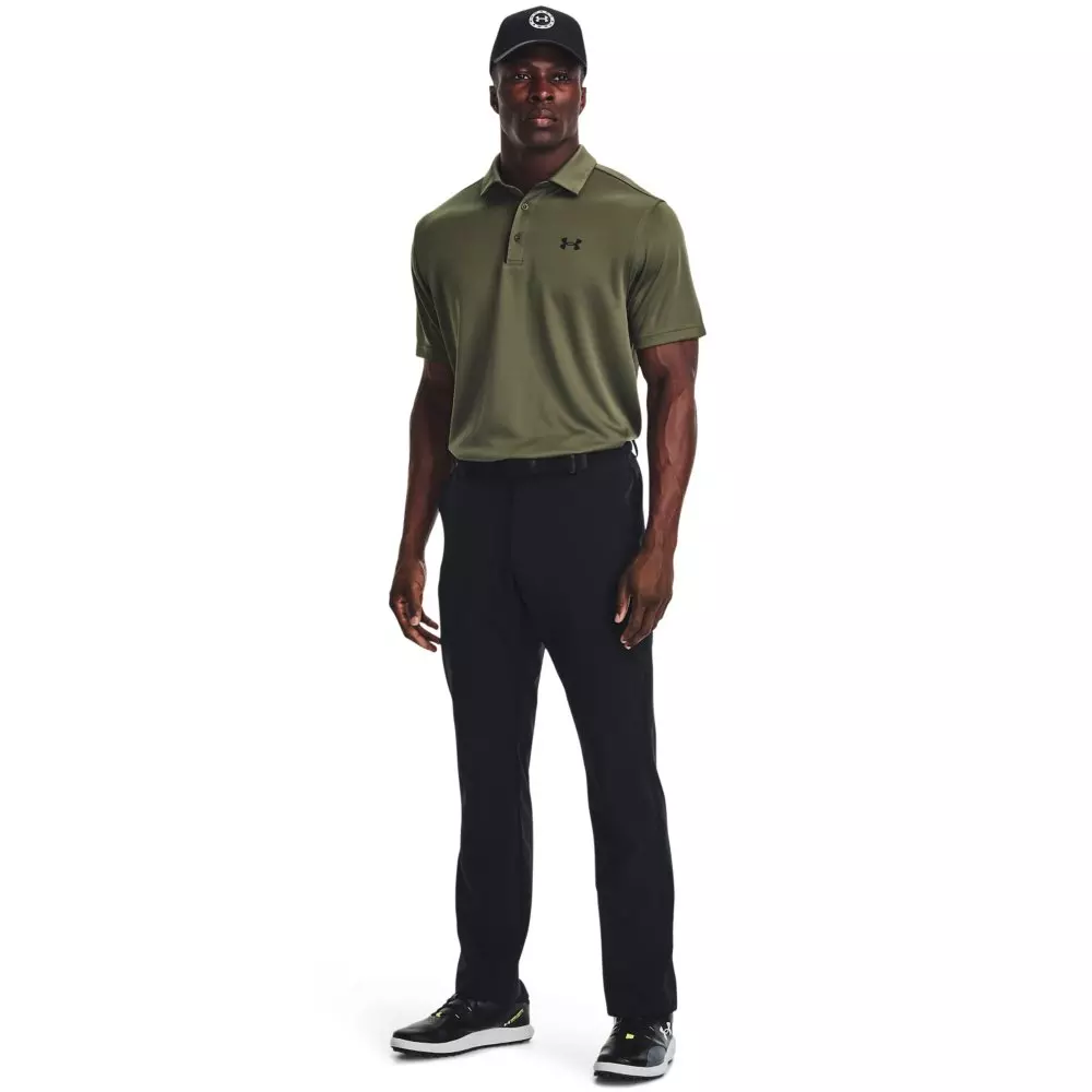 Under Armour Men's Tech Polo Shirt - DK GREEN