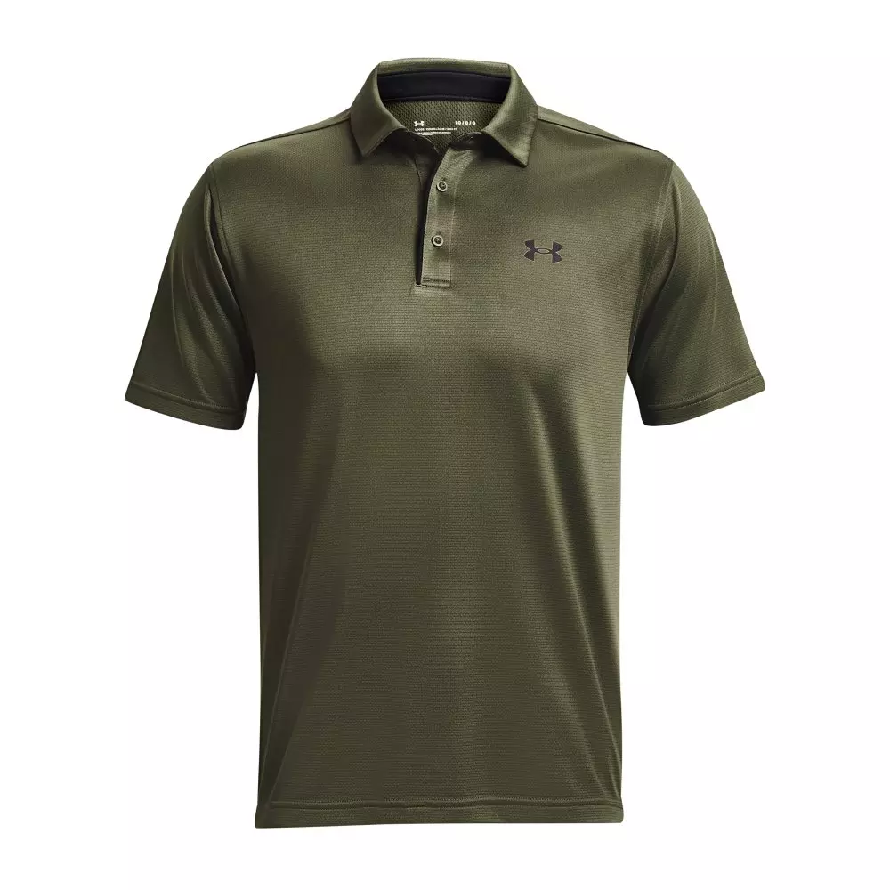 Under Armour Men's Tech Polo Shirt - DK GREEN
