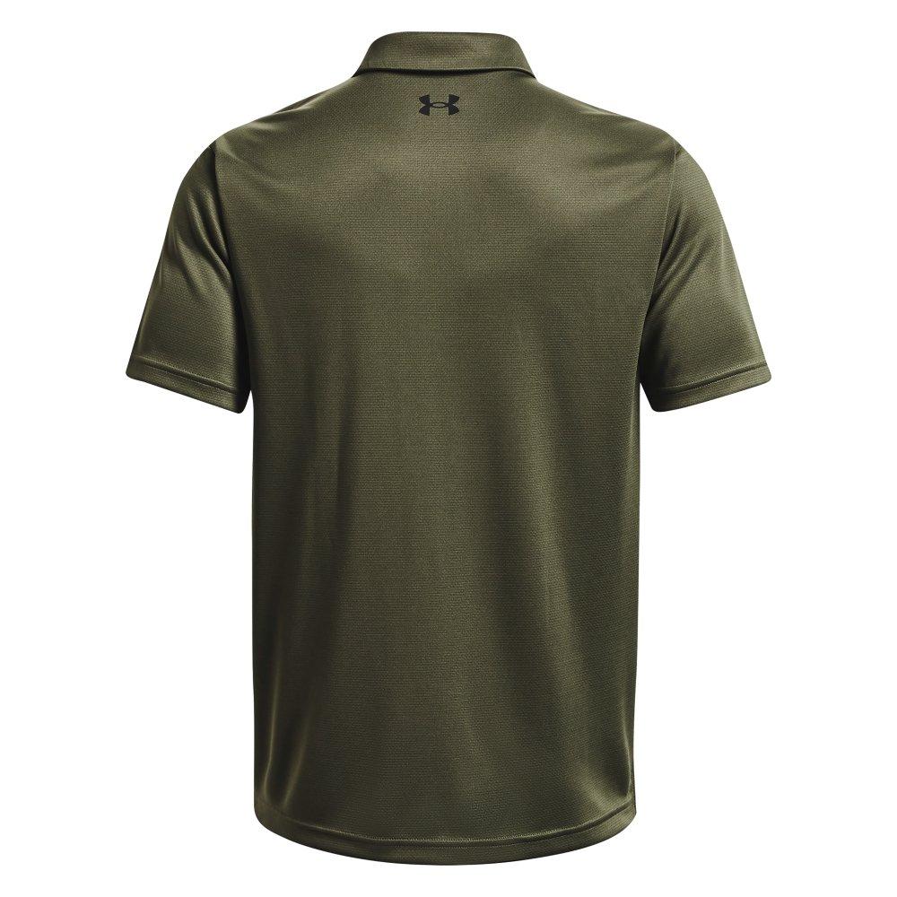 Under Armour Men's Tech Polo Shirt - DK GREEN Thumbnail View 5