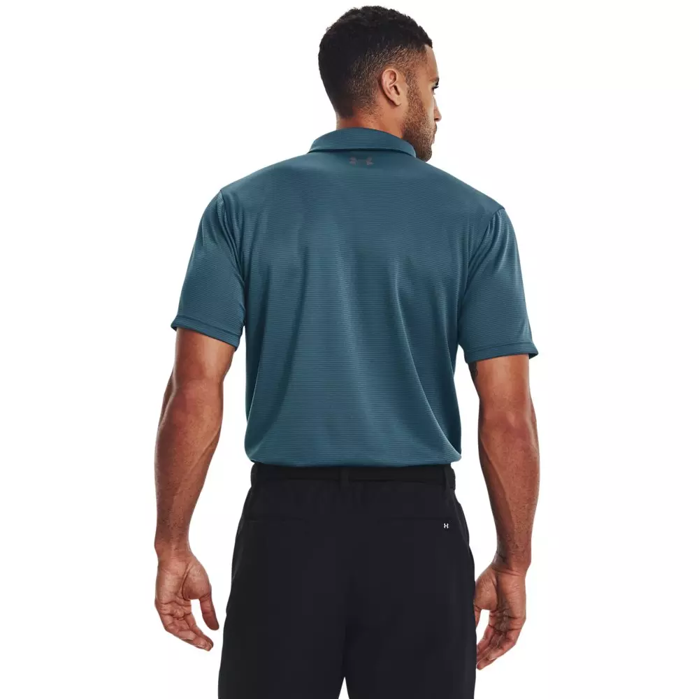 Under Armour Men's Tech Polo Shirt - BLUE/GREY