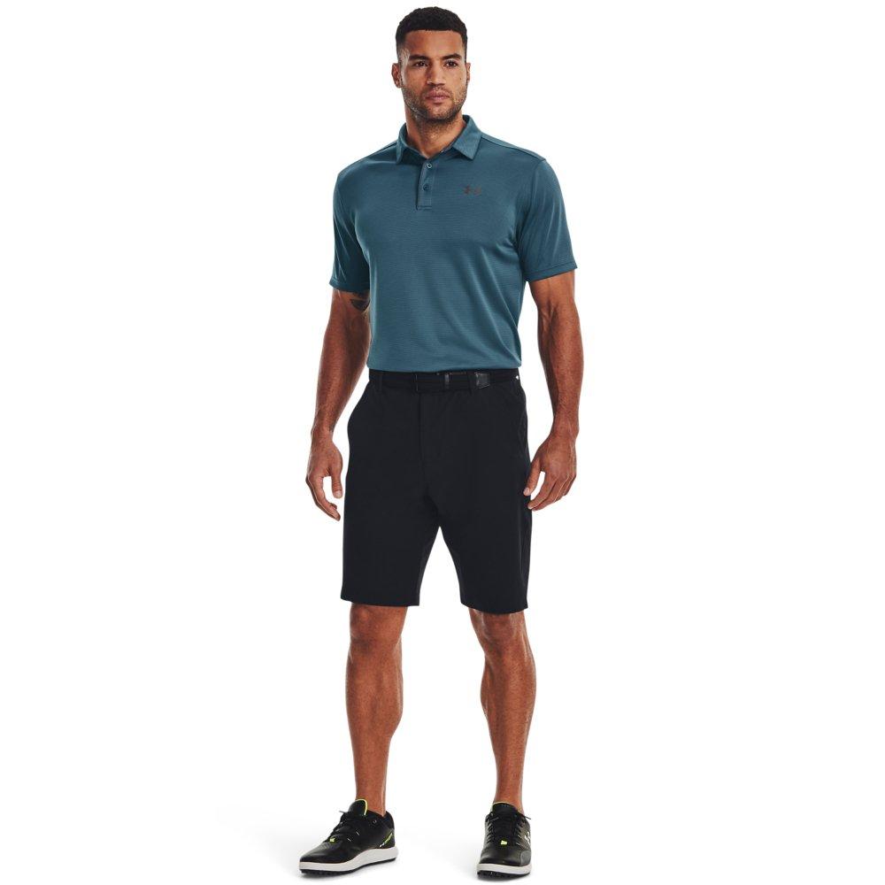 Under Armour Men's Tech Polo Shirt - BLUE/GREY Thumbnail View 3