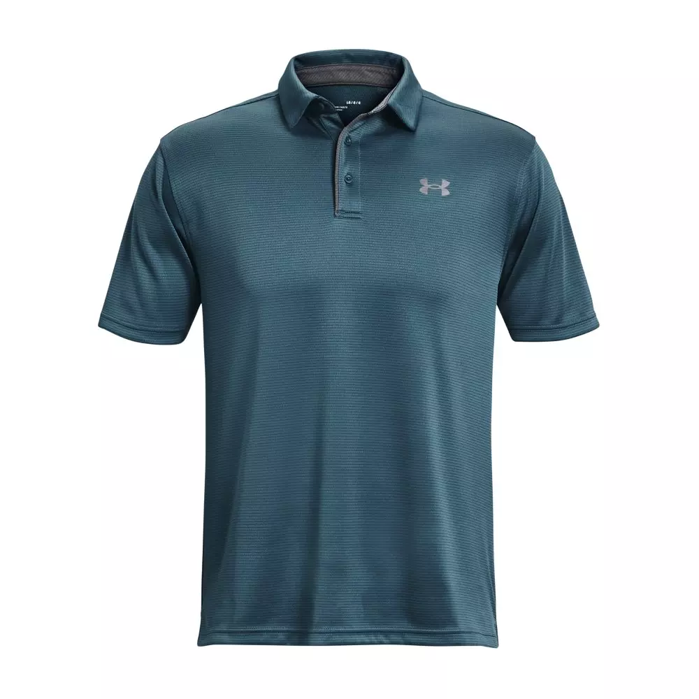 Under Armour Men's Tech Polo Shirt - BLUE/GREY