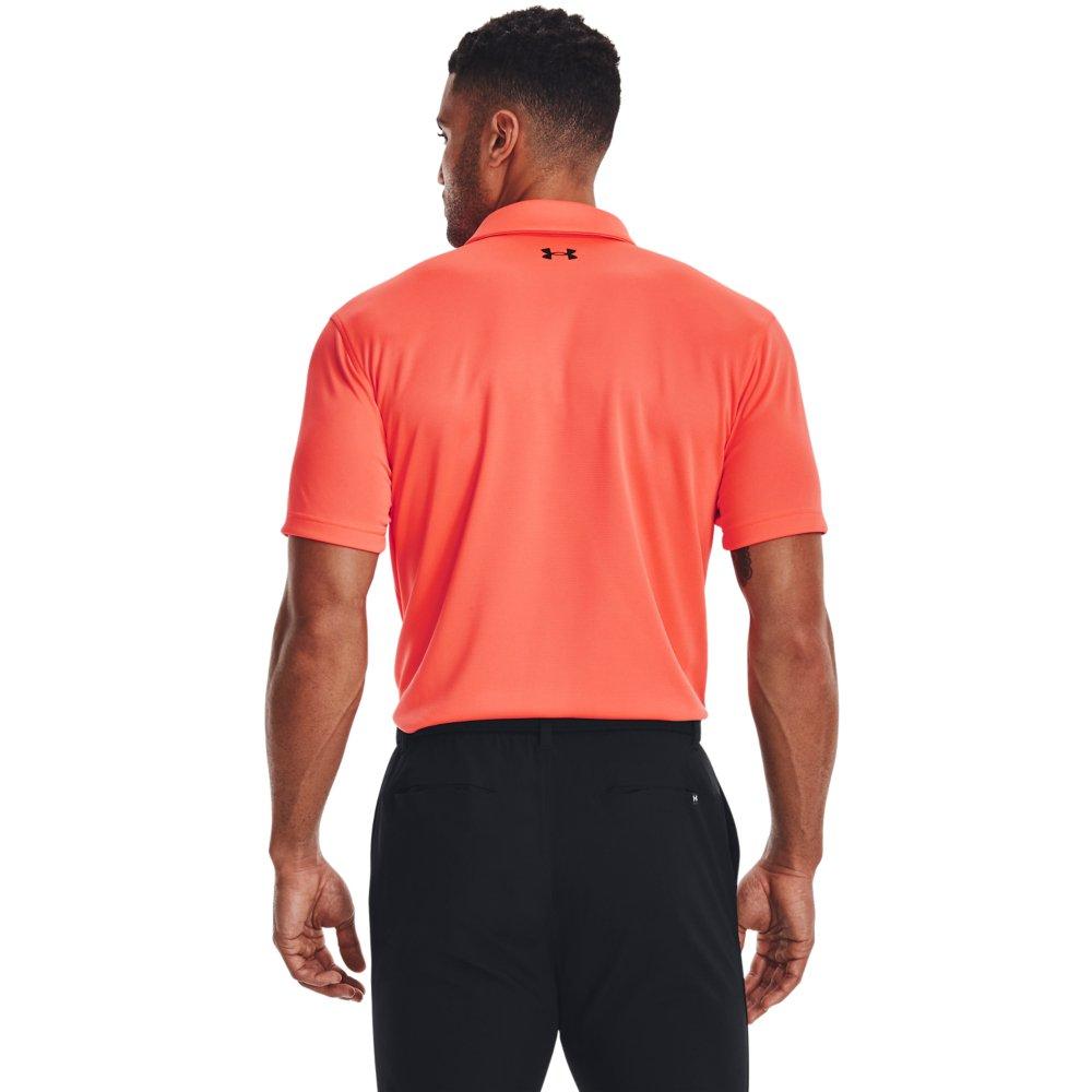 Under Armour Men's Tech Polo Shirt - PEACH Thumbnail View 2
