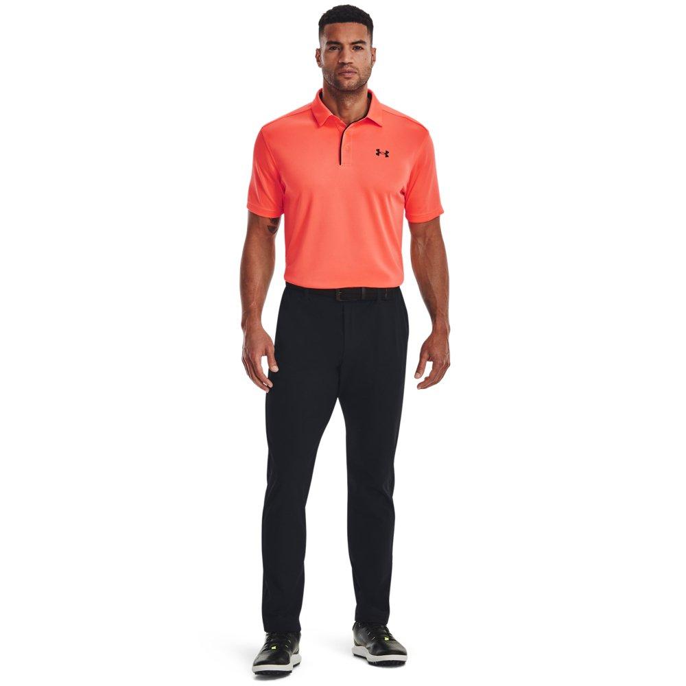Under Armour Men's Tech Polo Shirt - PEACH Thumbnail View 3