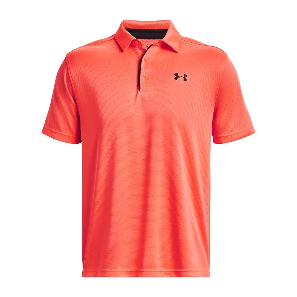 Under Armour Men's Tech Polo Shirt - PEACH Thumbnail View 4