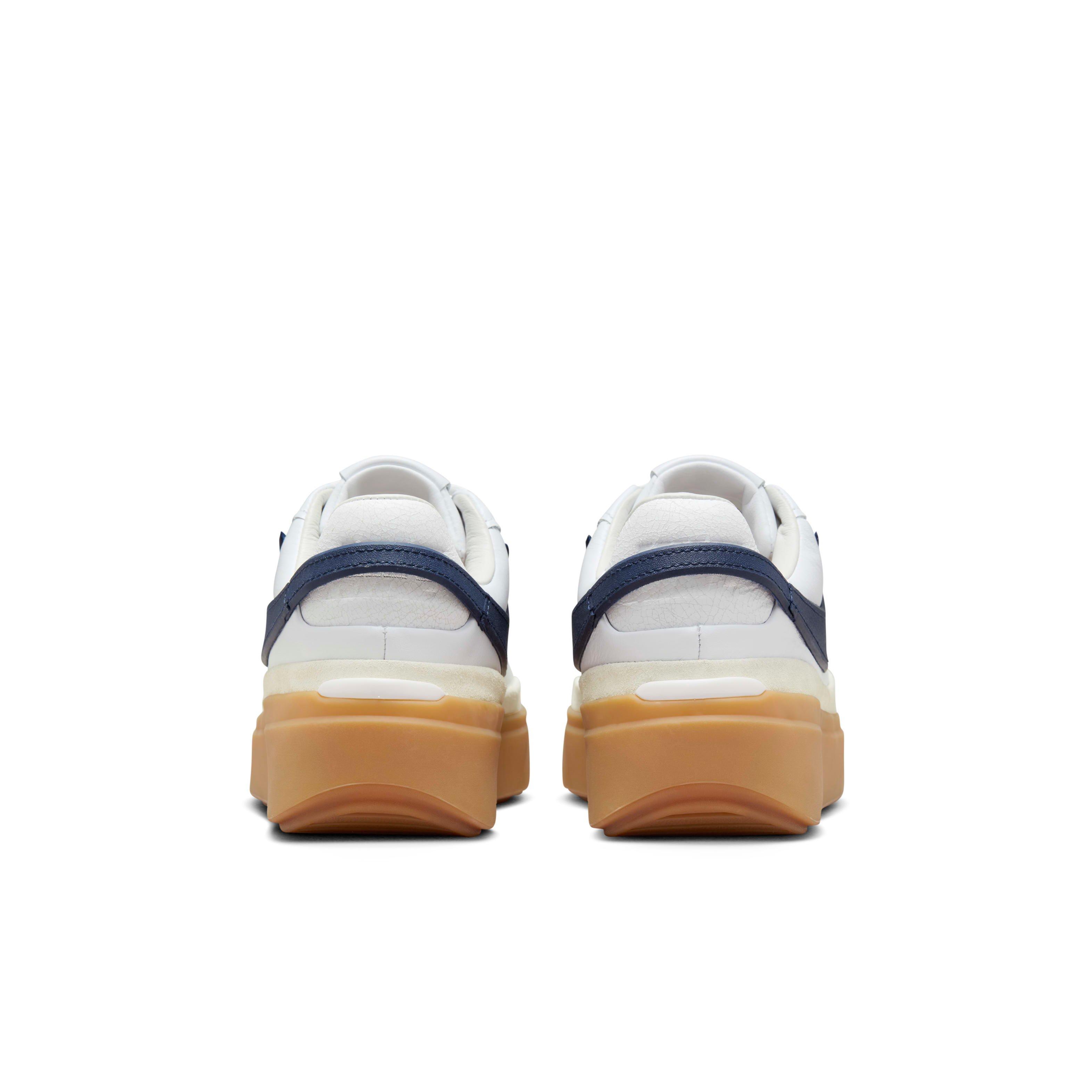 Nike Blazer Phantom Low "White/Summit White/Gum Yellow/Midnight Navy" Men's Shoe - WHITE/WHITE/YELLOW/NAVY Thumbnail View 5