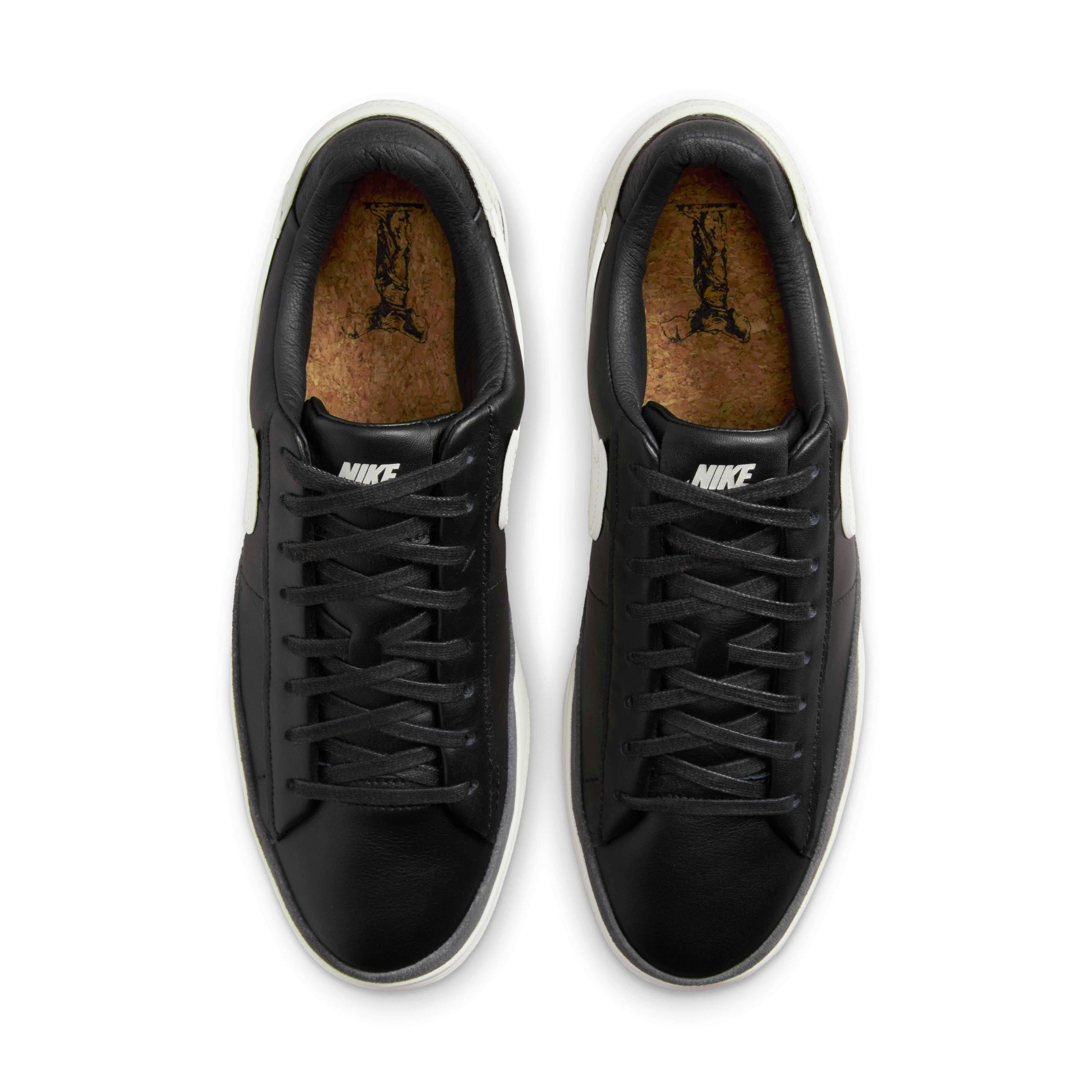 Nike Blazer Phantom Low "Black/Anthracite/Phantom" Men's Shoe - BLACK/ANTHRACITE/PHANTOM Thumbnail View 4