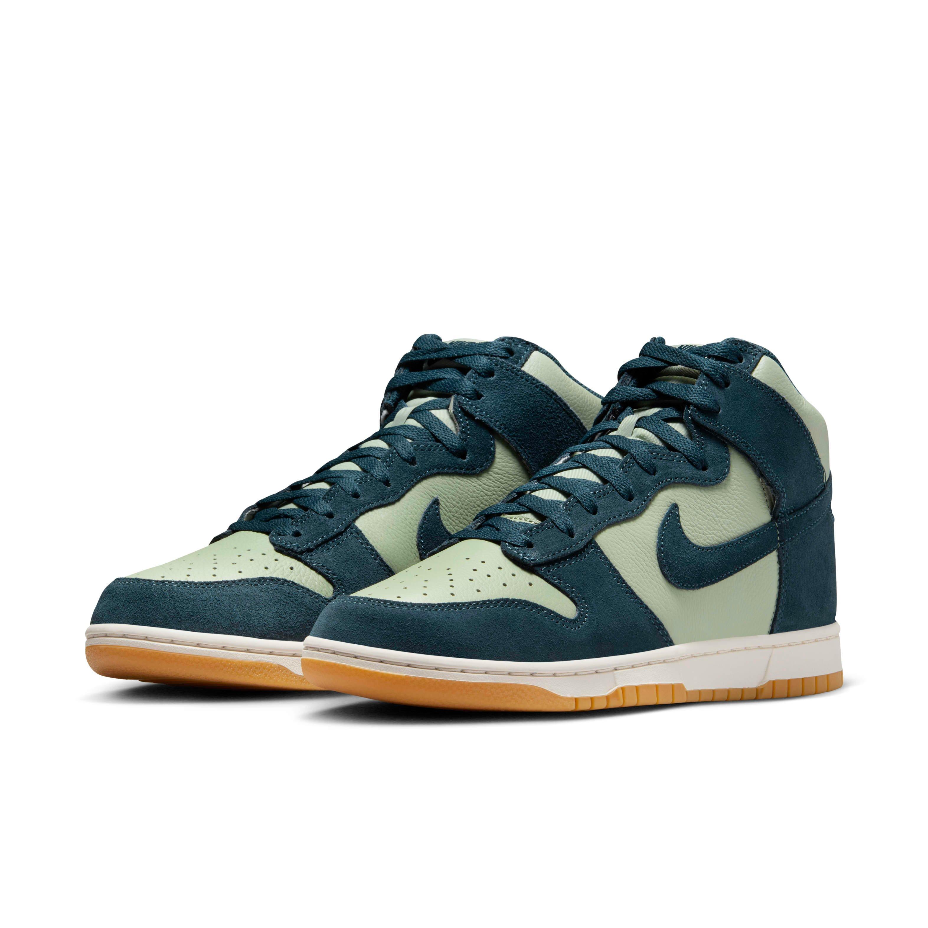 Nike Dunk High "Jade Horizon/Phantom/Gum Yellow/Armory Navy" Men's Shoe - JADE/PHANTOM/YELLOW/NAVY Thumbnail View 3