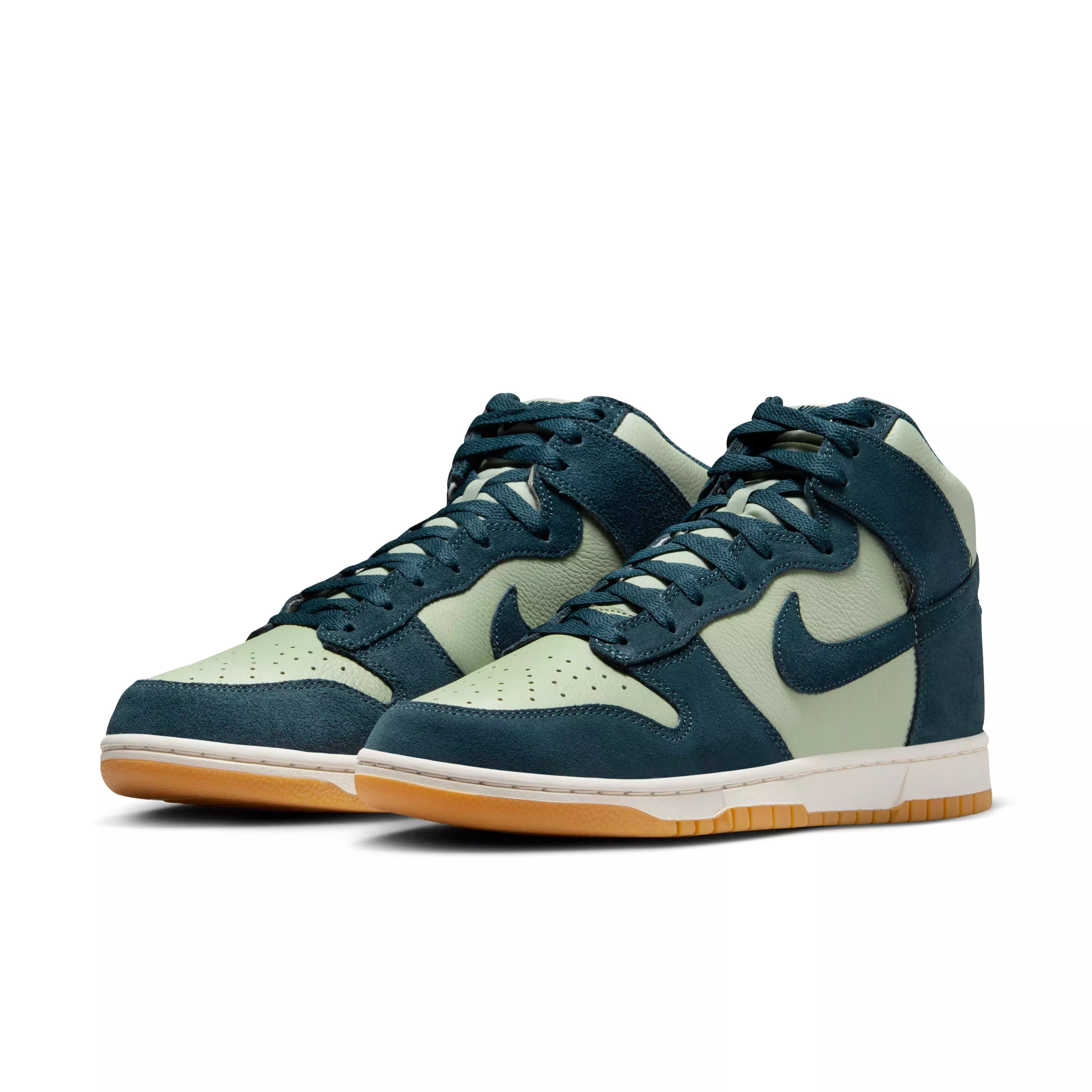 Nike Dunk High "Jade Horizon/Phantom/Gum Yellow/Armory Navy" Men's Shoe - JADE/PHANTOM/YELLOW/NAVY