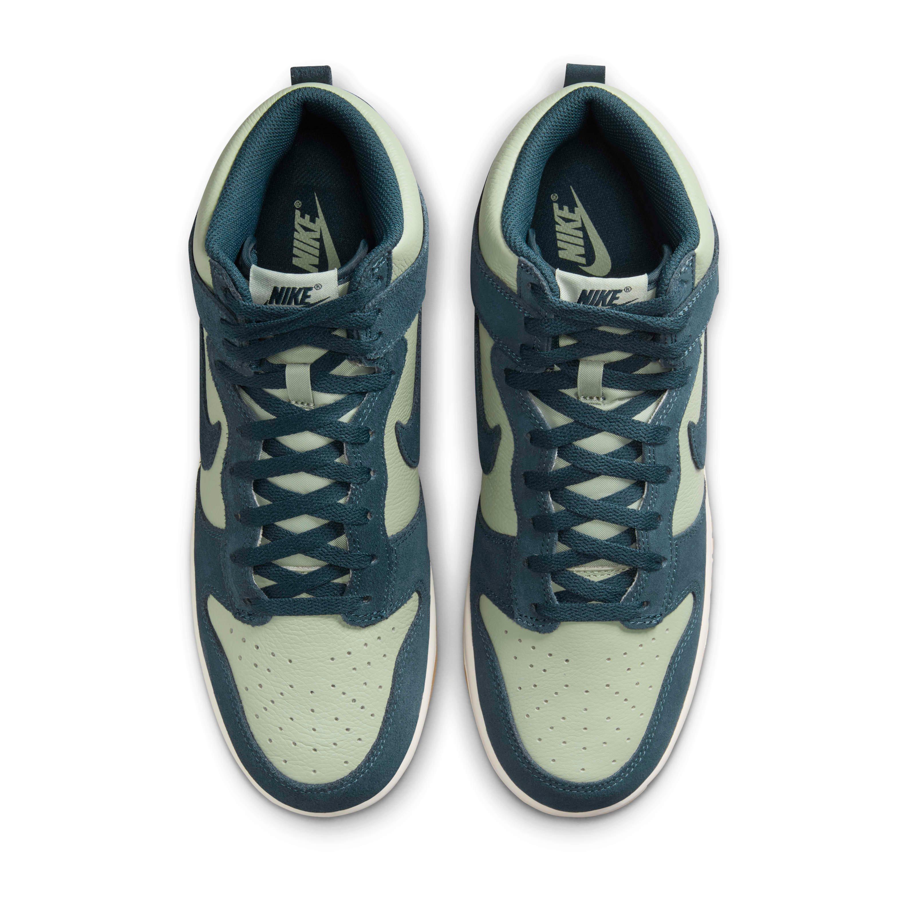 Nike Dunk High "Jade Horizon/Phantom/Gum Yellow/Armory Navy" Men's Shoe - JADE/PHANTOM/YELLOW/NAVY Thumbnail View 4