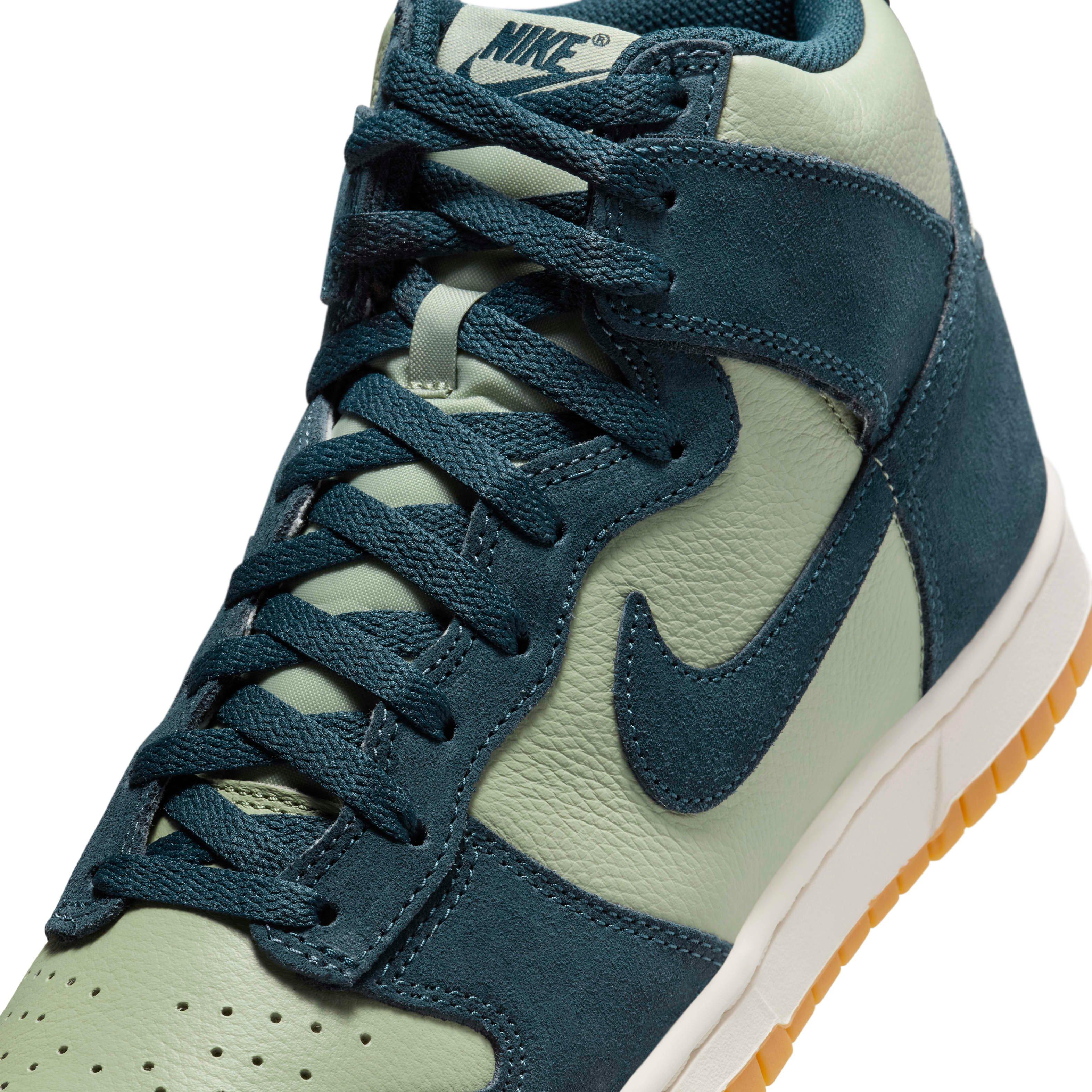 Nike Dunk High "Jade Horizon/Phantom/Gum Yellow/Armory Navy" Men's Shoe - JADE/PHANTOM/YELLOW/NAVY Thumbnail View 7