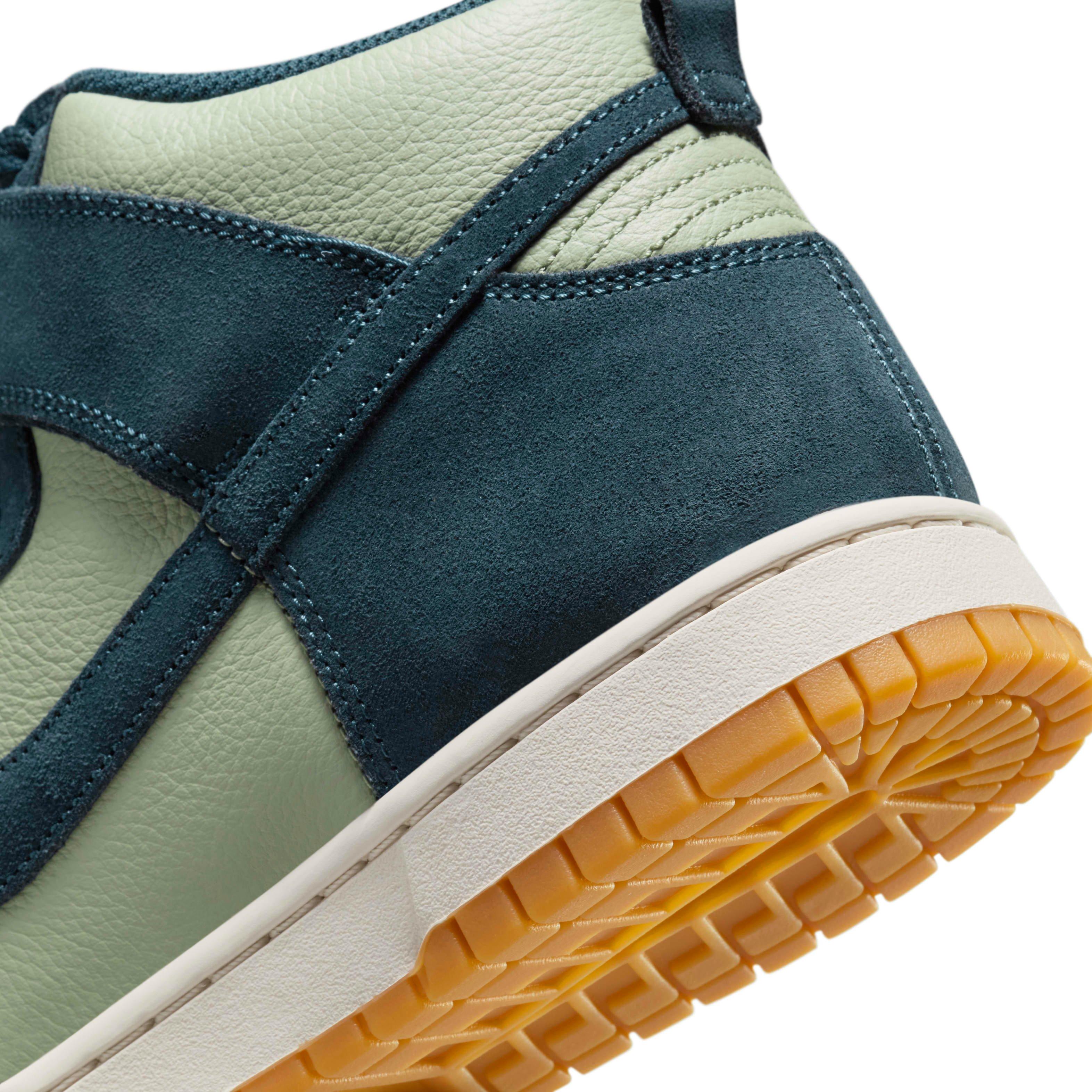Nike Dunk High "Jade Horizon/Phantom/Gum Yellow/Armory Navy" Men's Shoe - JADE/PHANTOM/YELLOW/NAVY Thumbnail View 8
