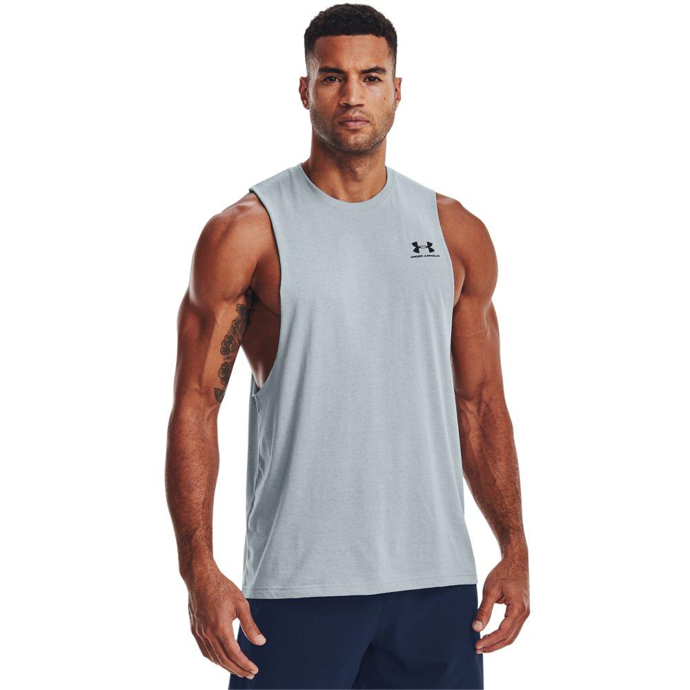 Under Armour Men's Sportstyle Left Chest Cut-Off T-Shirt