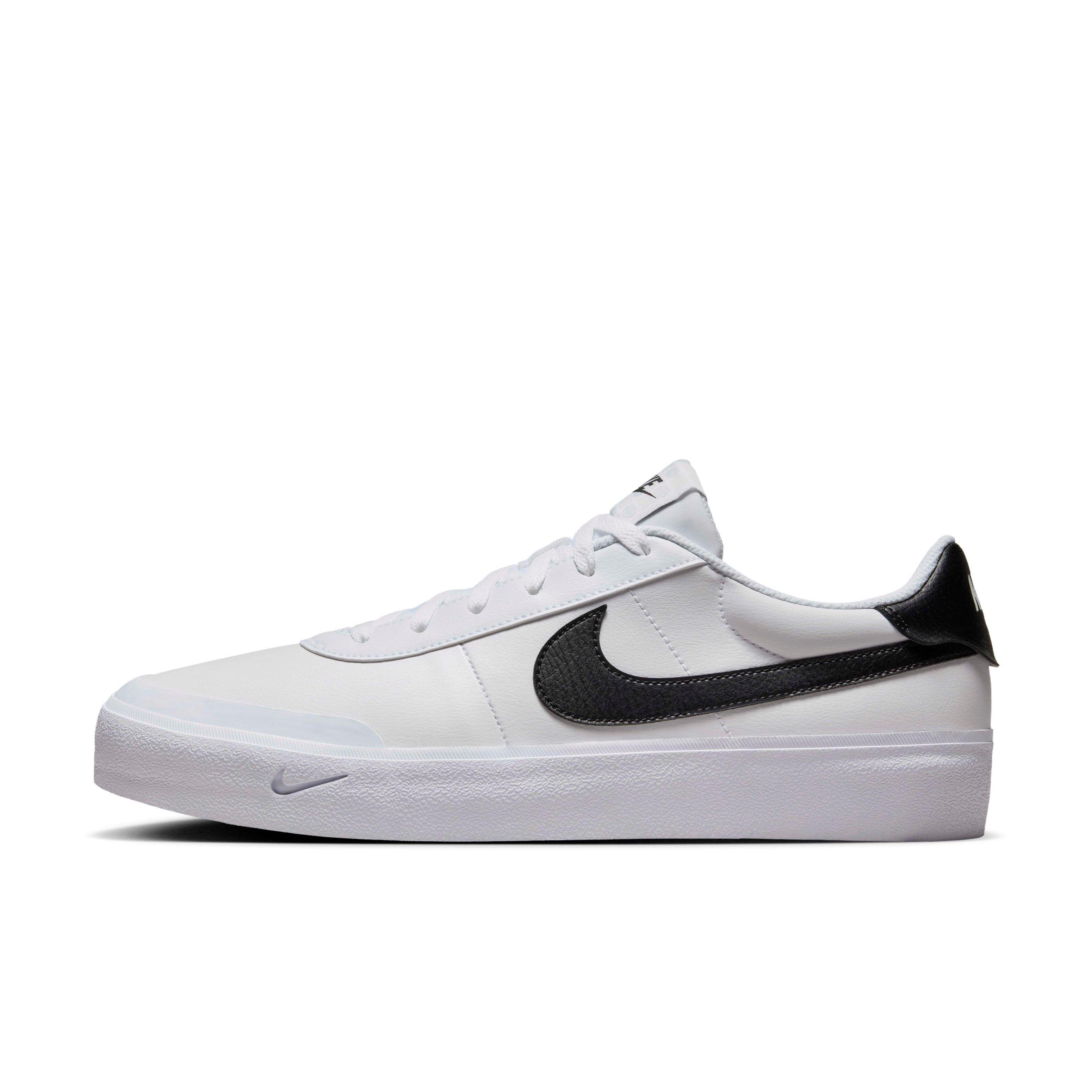 Nike Court Shot "White/Black" Men's Shoe - WHITE/BLACK Thumbnail View 2