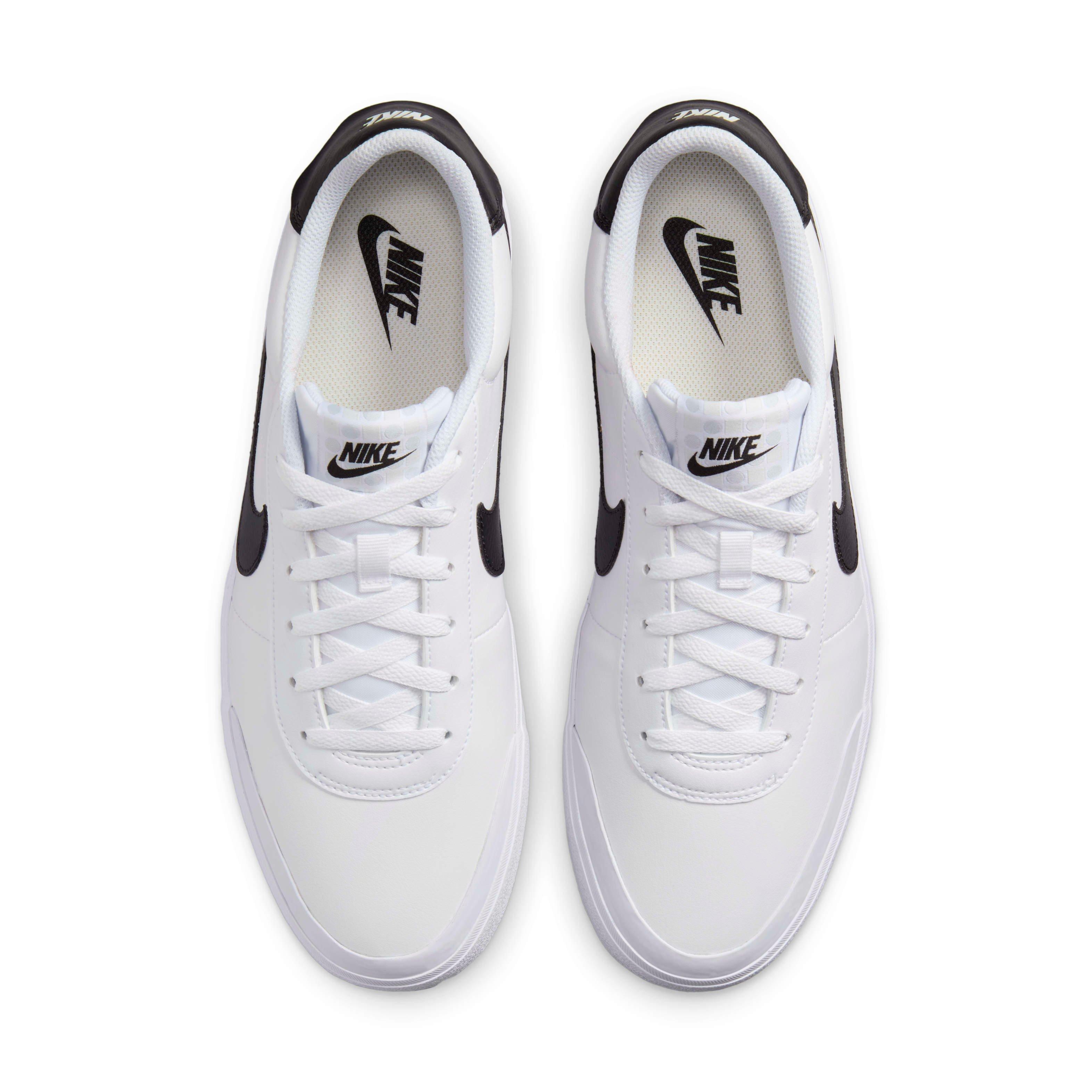 Nike Court Shot "White/Black" Men's Shoe - WHITE/BLACK Thumbnail View 4
