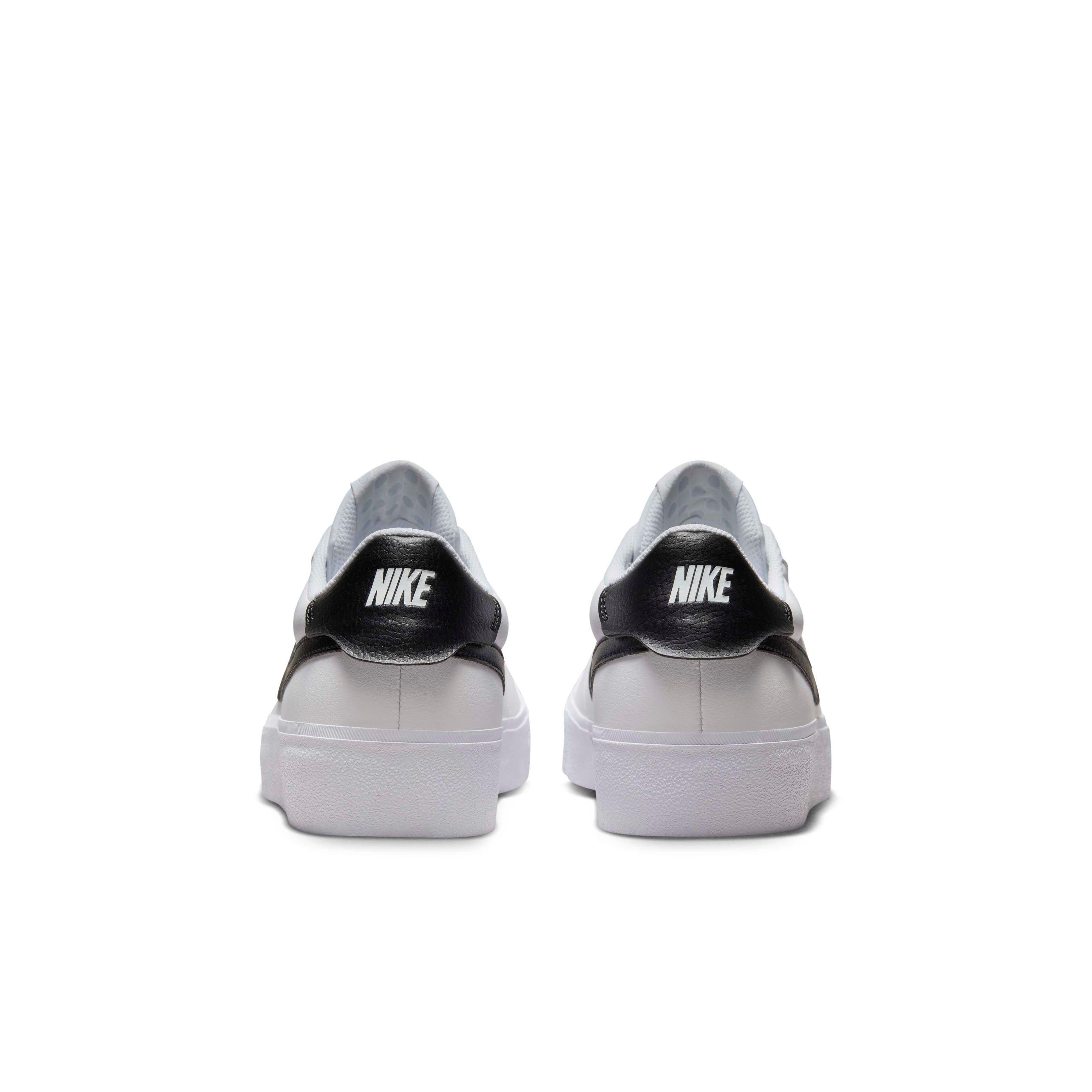 Nike Court Shot "White/Black" Men's Shoe - WHITE/BLACK Thumbnail View 5