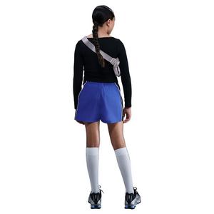 Nike Big Girls' Sportswear Woven Shorts - Blue