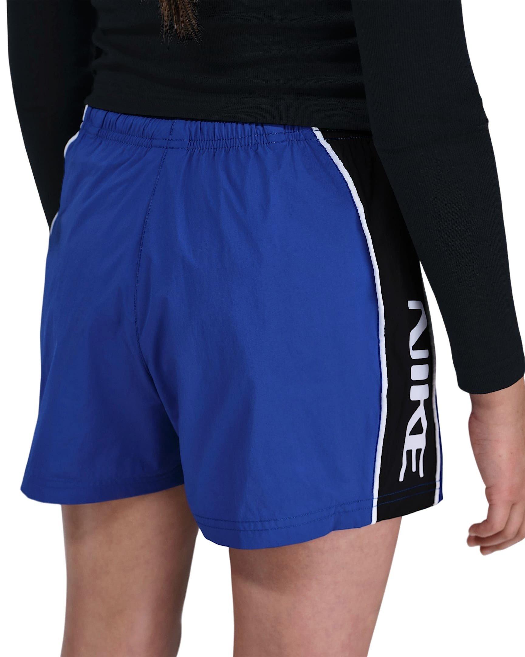 Nike Sportswear Big Girls' Blue Woven Shorts