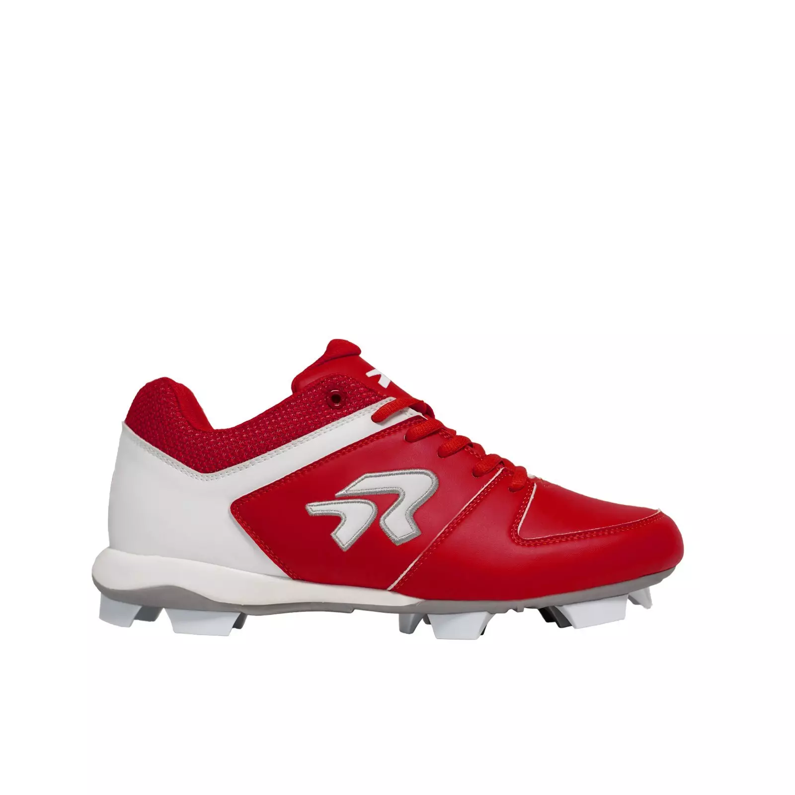 RIP-IT Ringor Flite "Red/White" Women's Softball Cleat - RED/WHITE