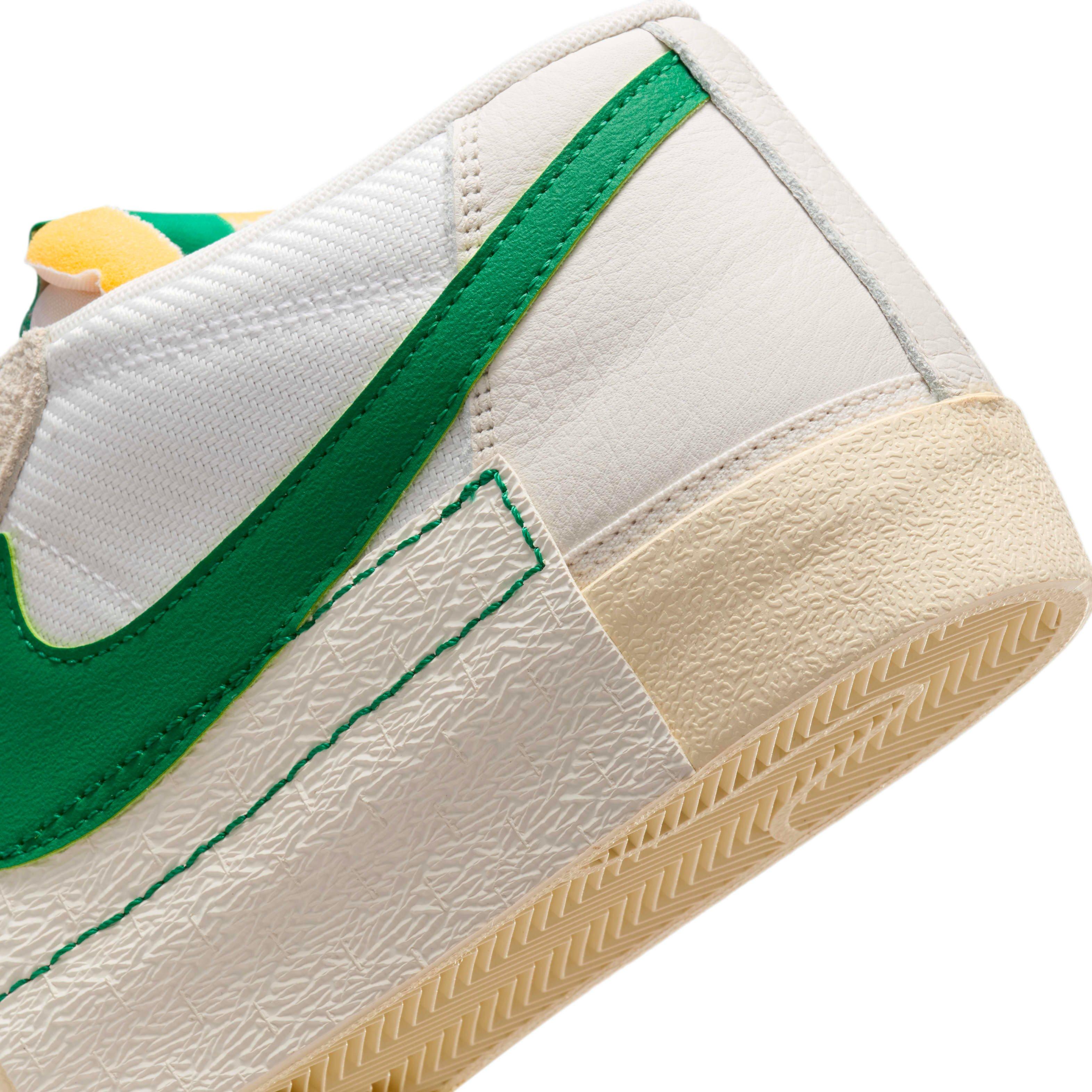 Nike Blazer Low Pro Club "Summit White/White/Phantom/Malachite" Men's Shoe - WHITE/WHITE/PHANTOM/MALACHITE Thumbnail View 8
