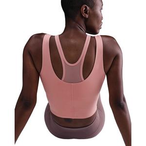 Nike Women's One Fitted Dri-FIT Cropped Tank Top - Pink