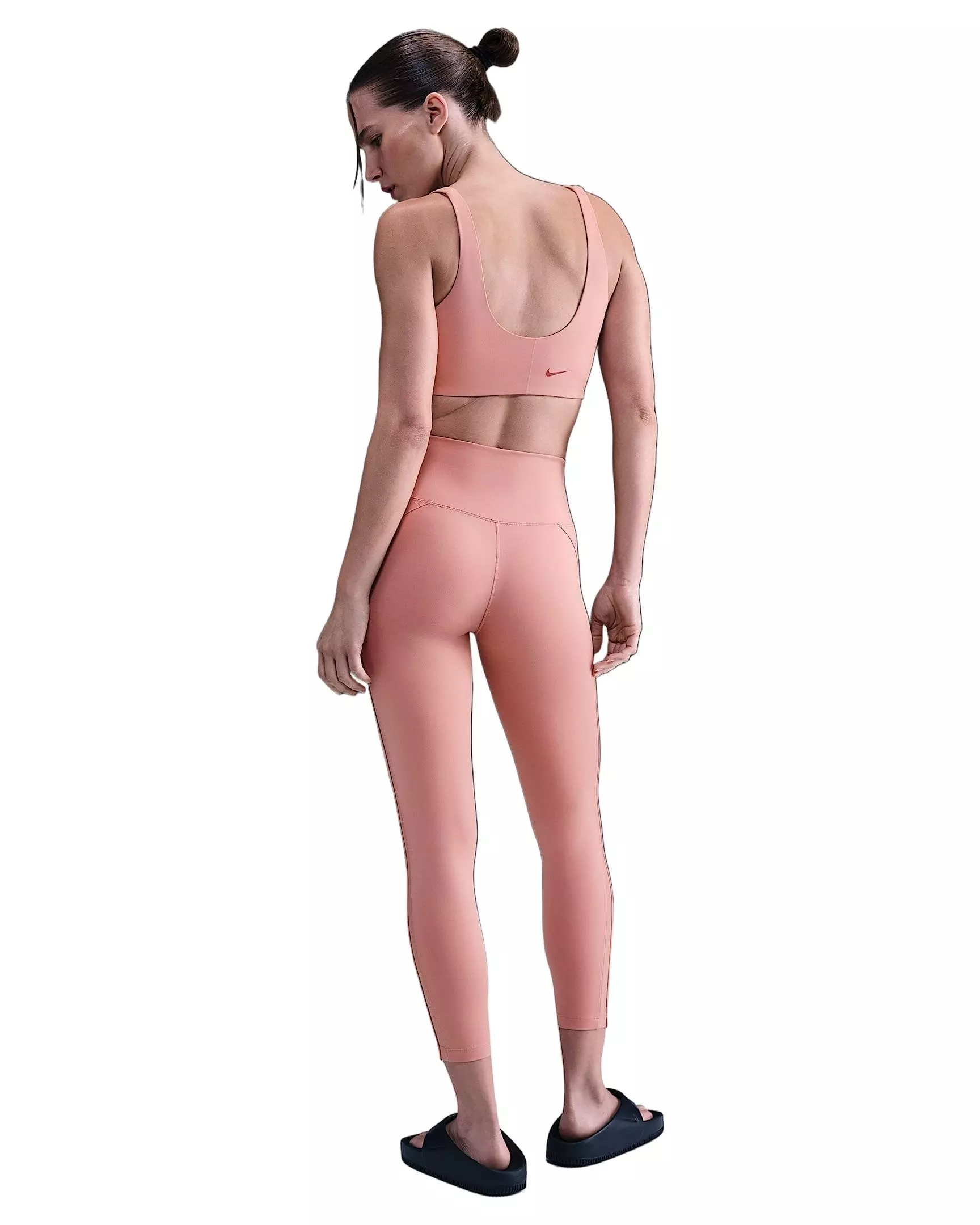 Nike Women's One Padded Sports Bra - Pink - PINK