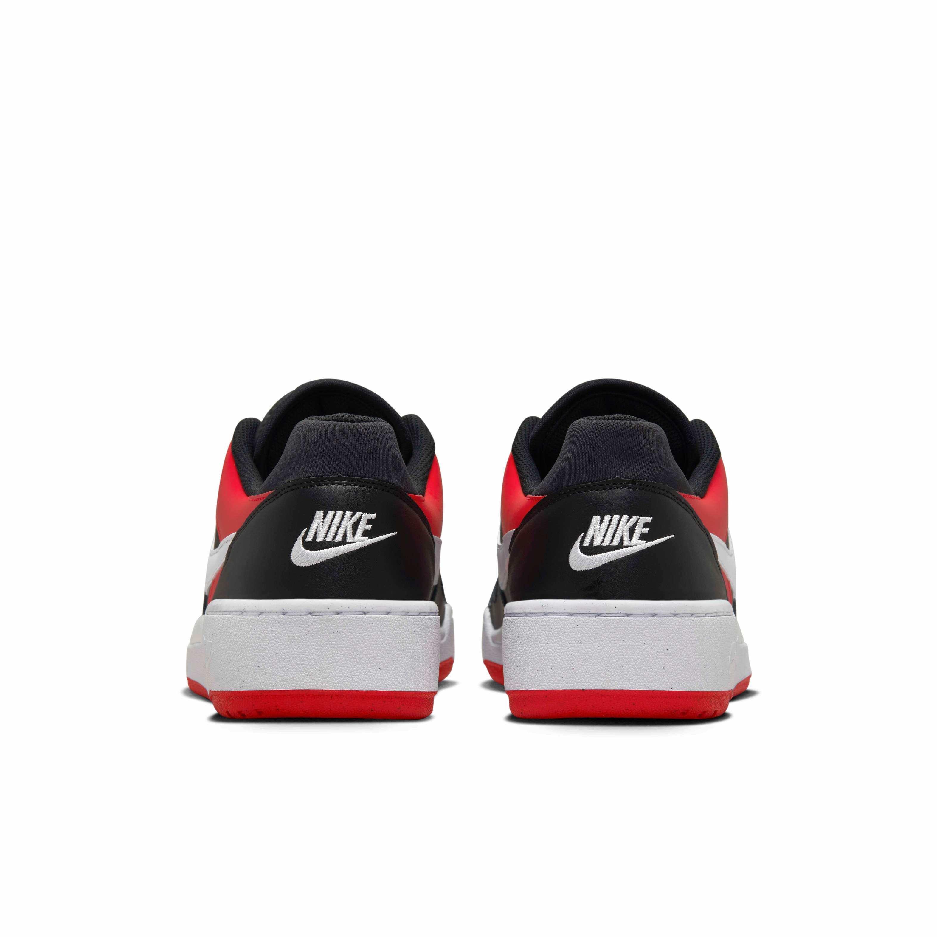 Nike Full Force Low "Black/University Red/White" Men's Shoe - BLACK/RED/WHITE Thumbnail View 5