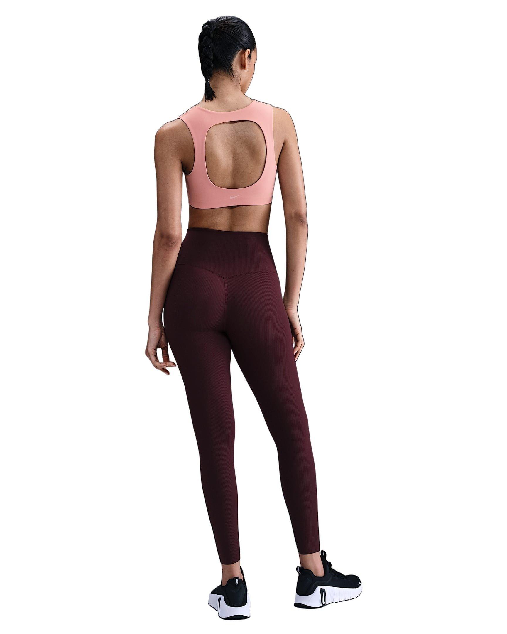 Nike Women's Zenvy Light-Support Lightly Lined Sports Bra - Pink - PINK Thumbnail View 5