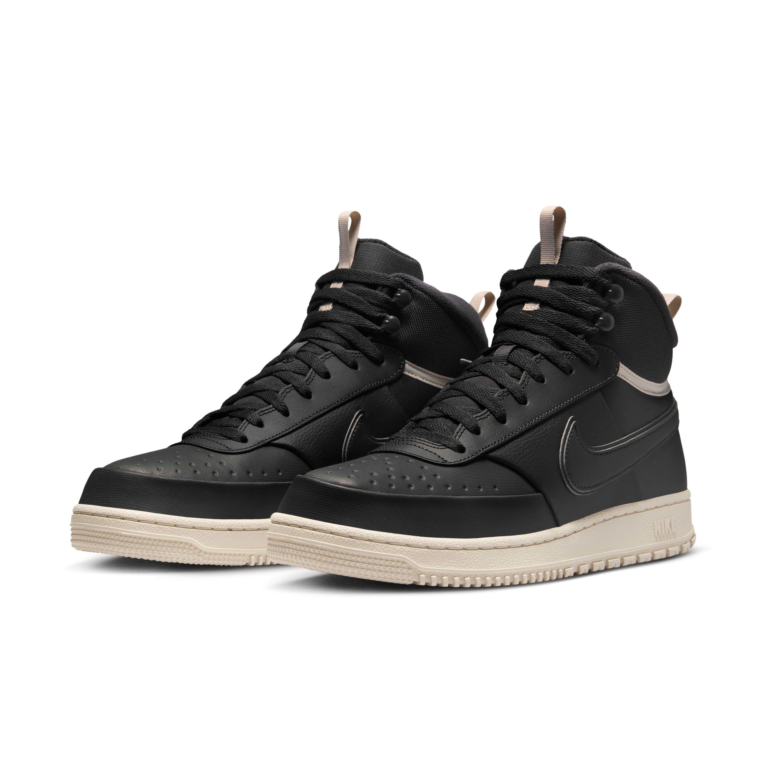 Nike Court Vision Mid "Dark Smoke Grey/Light Bone/Dark Smoke Grey" Men's Shoe - DK GREY/LT BONE/DK GREY Thumbnail View 3