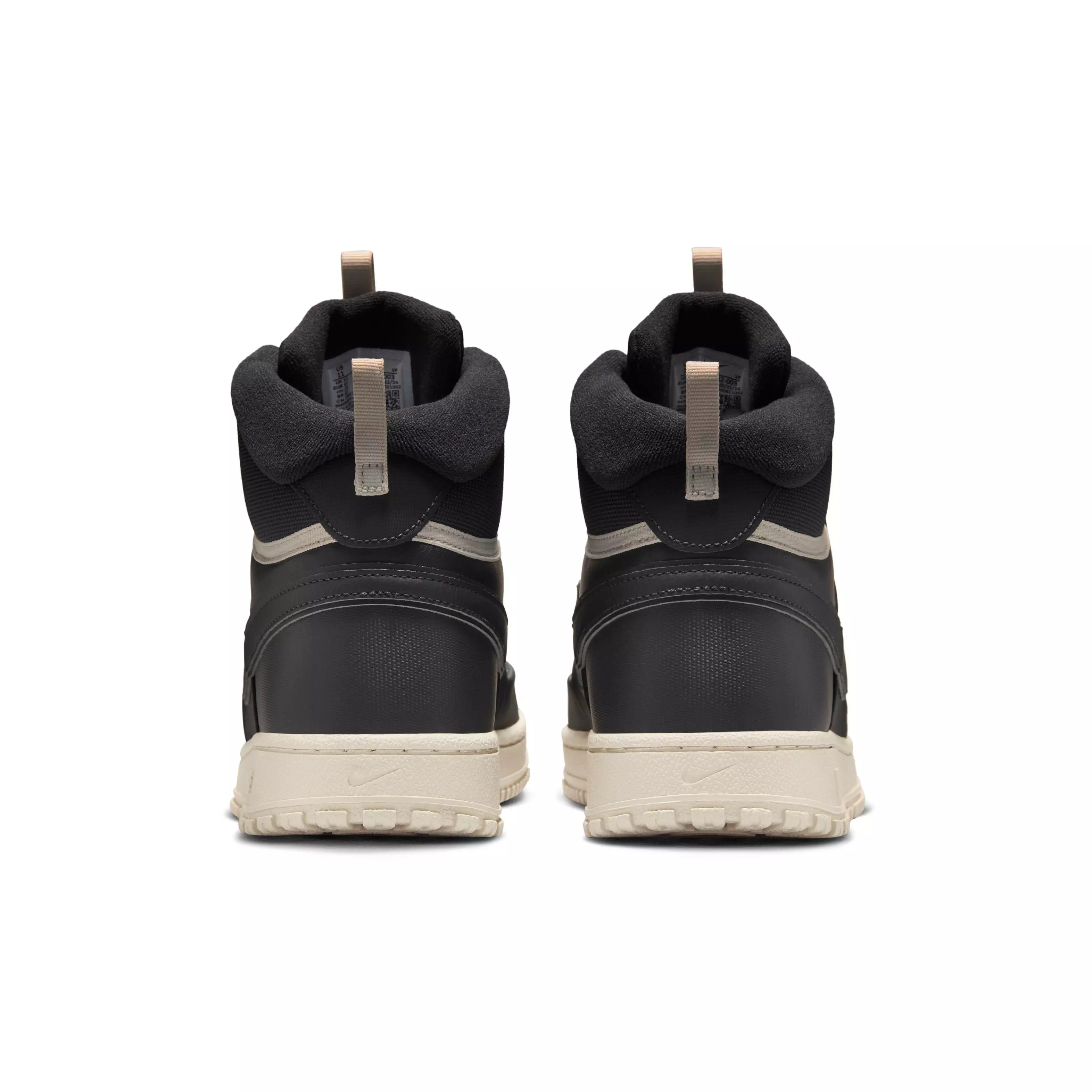 Nike Court Vision Mid "Dark Smoke Grey/Light Bone/Dark Smoke Grey" Men's Shoe - DK GREY/LT BONE/DK GREY