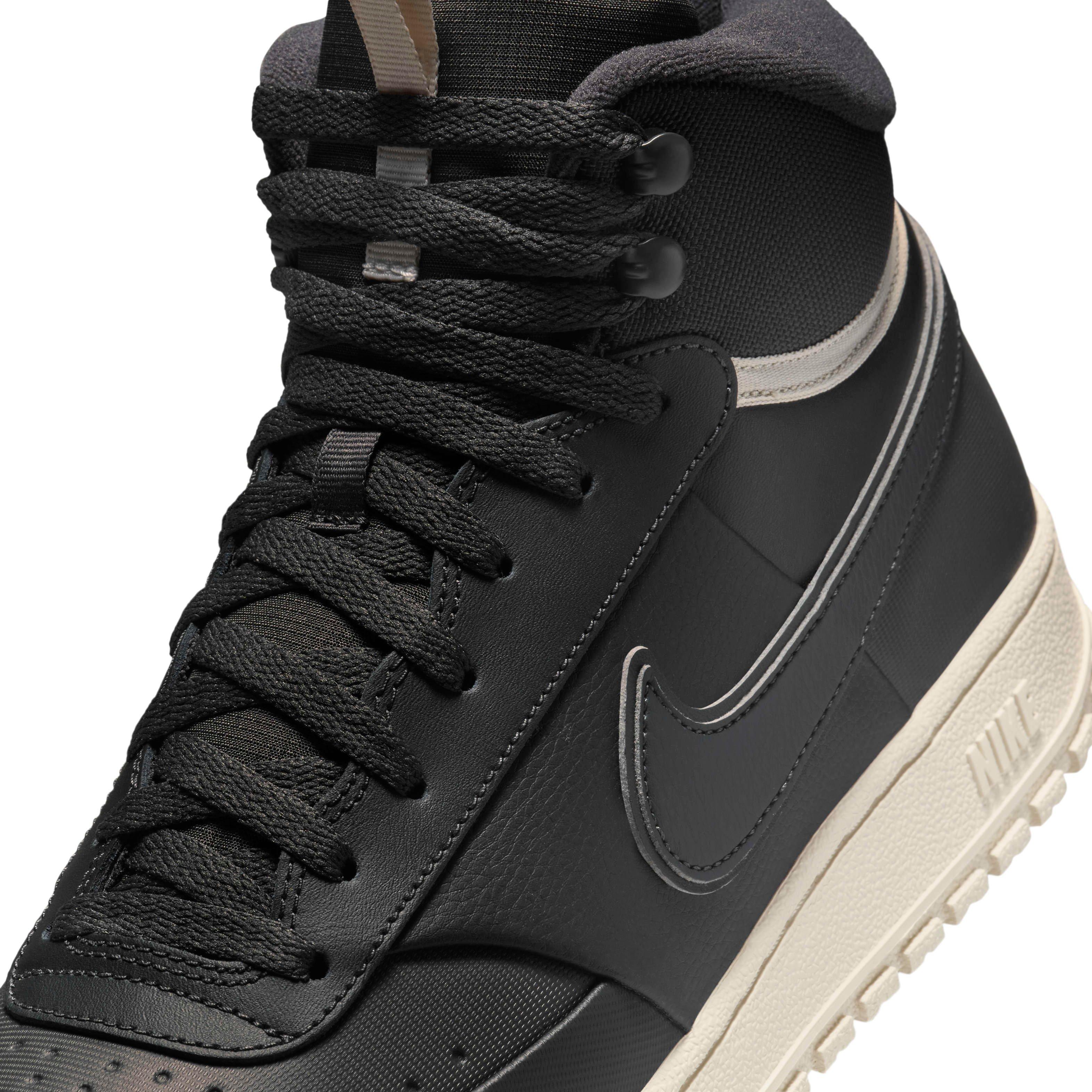 Nike Court Vision Mid "Dark Smoke Grey/Light Bone/Dark Smoke Grey" Men's Shoe - DK GREY/LT BONE/DK GREY Thumbnail View 7