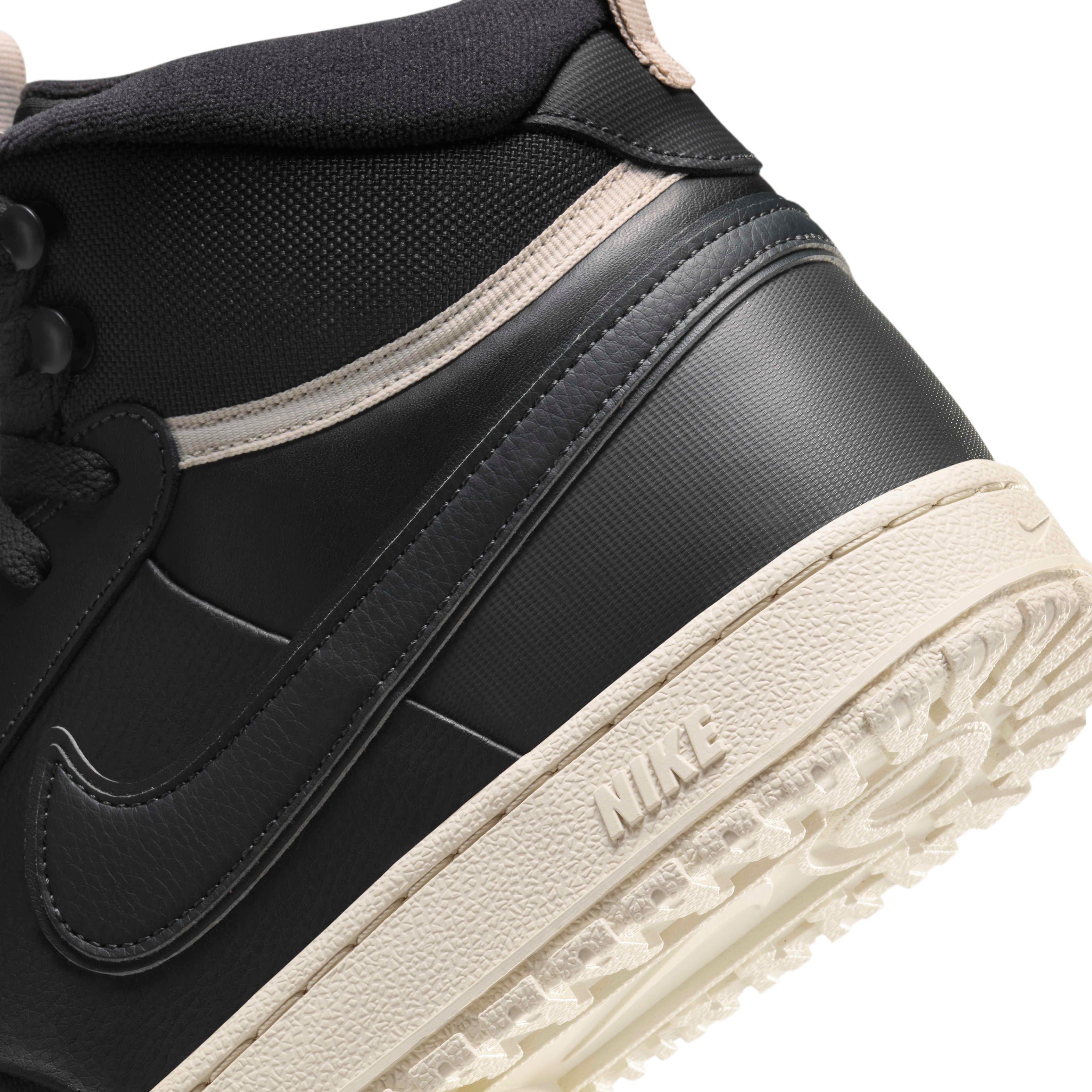 Nike Court Vision Mid "Dark Smoke Grey/Light Bone/Dark Smoke Grey" Men's Shoe - DK GREY/LT BONE/DK GREY Thumbnail View 8