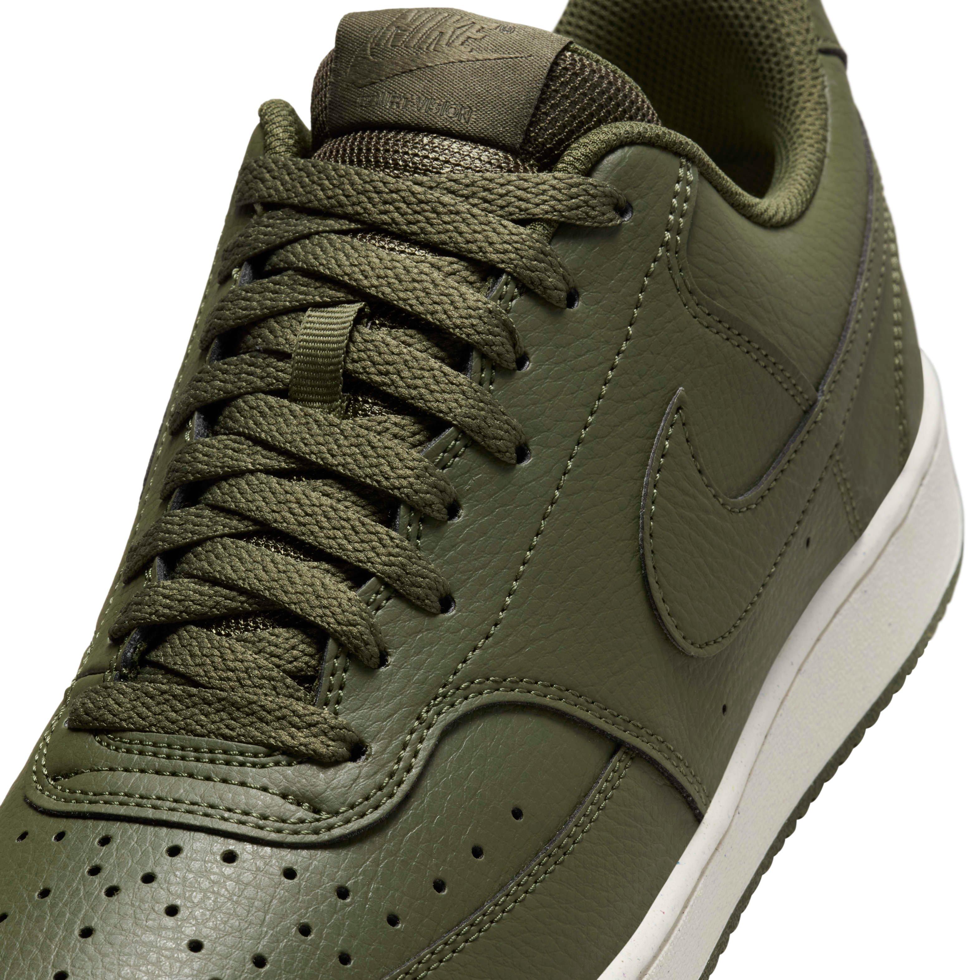 Nike Court Vision Low Next Nature "Cargo Khaki/Sail/Cargo Khaki" Men's Shoe - KHAKI/SAIL/KHAKI Thumbnail View 7