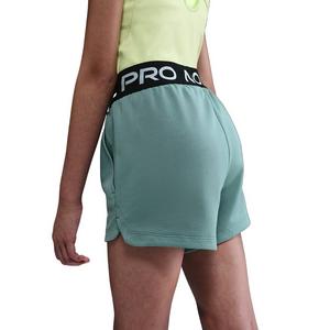 Nike Big Girls' Pro Fleece Dri-FIT Shorts - Green