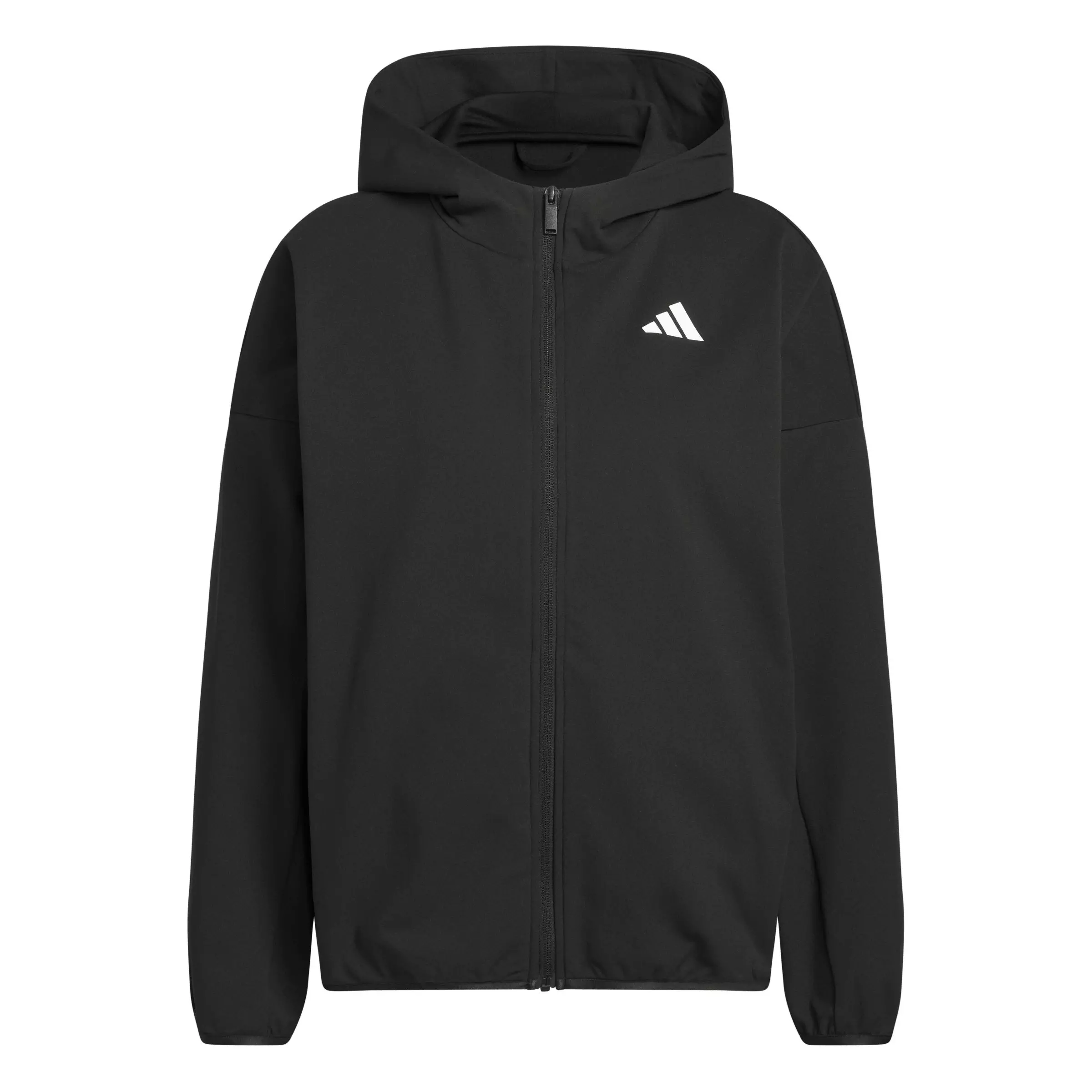 adidas Women's Crazy Warm Fleece Full Zip Jacket - Black - BLACK