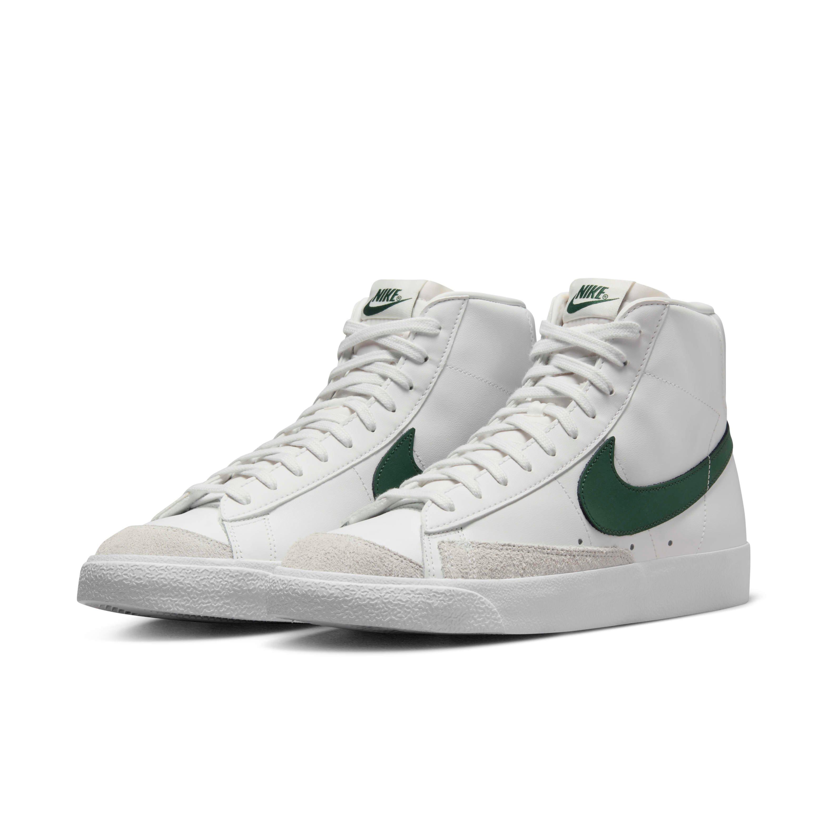 Nike Blazer Mid '77 Vintage "Summit White/White/Photon Dust/Fir" Men's Shoe - WHITE/WHITE/DUST/FIR Thumbnail View 3