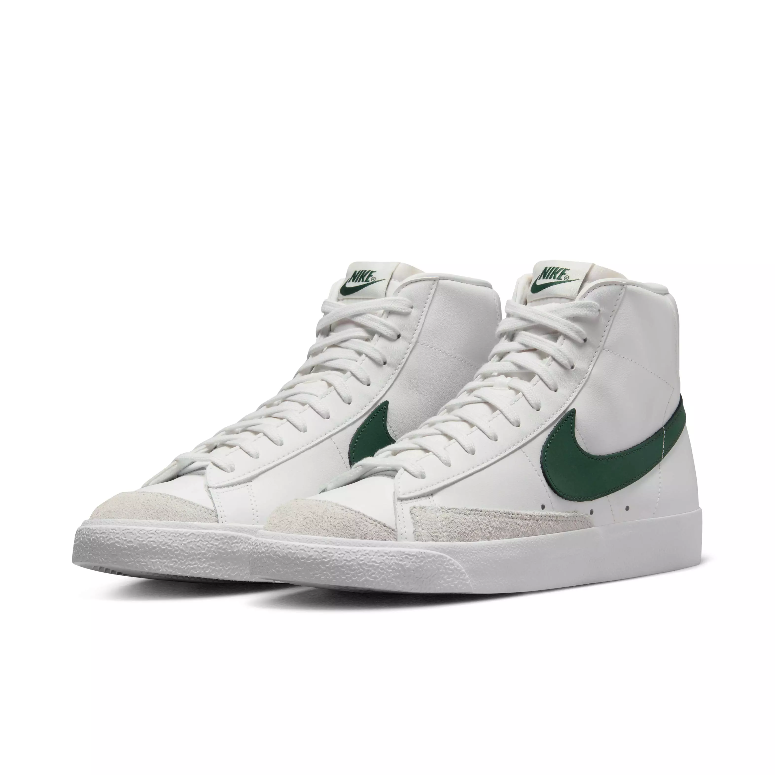 Nike Blazer Mid '77 Vintage "Summit White/White/Photon Dust/Fir" Men's Shoe - WHITE/WHITE/DUST/FIR