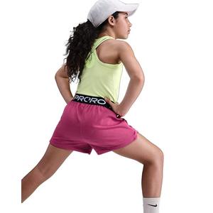 Nike Big Girls' Pro Fleece Dri-FIT Shorts - Purple