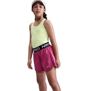 Nike Big Girls' Pro Fleece Dri-FIT Shorts - Purple