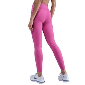 Nike Women's Swift High-Waisted 7/8 Running Leggings with Pockets - Pink