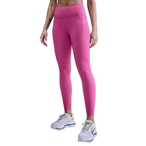 Nike Women's Swift High-Waisted 7/8 Running Leggings with Pockets - Pink