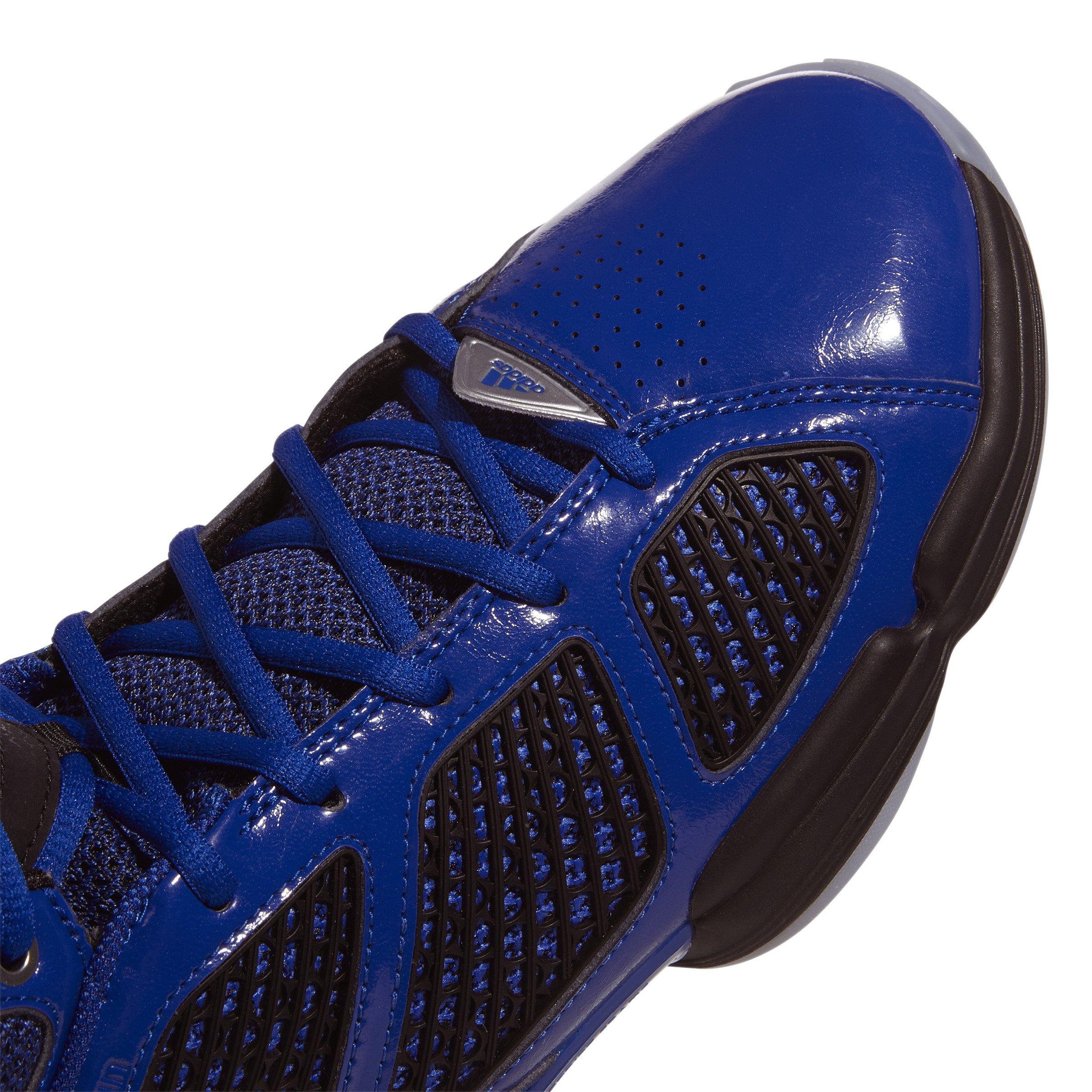 adidas Adizero Rose 1.5 Restomod "Team Royal Blue/Core Black/Silver Metallic" Men's Shoe - ROYAL/BLACK/SILVER Thumbnail View 8