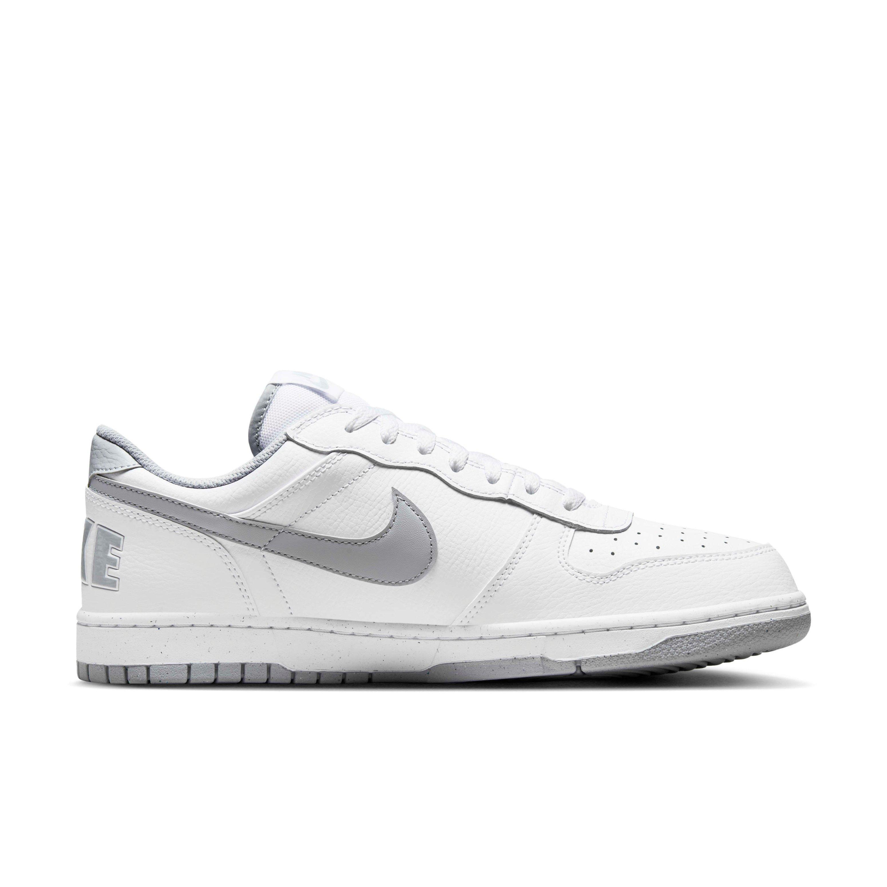 Nike Big Low "White/Wolf Grey" Men's Shoe - WHITE/GREY Thumbnail View 1