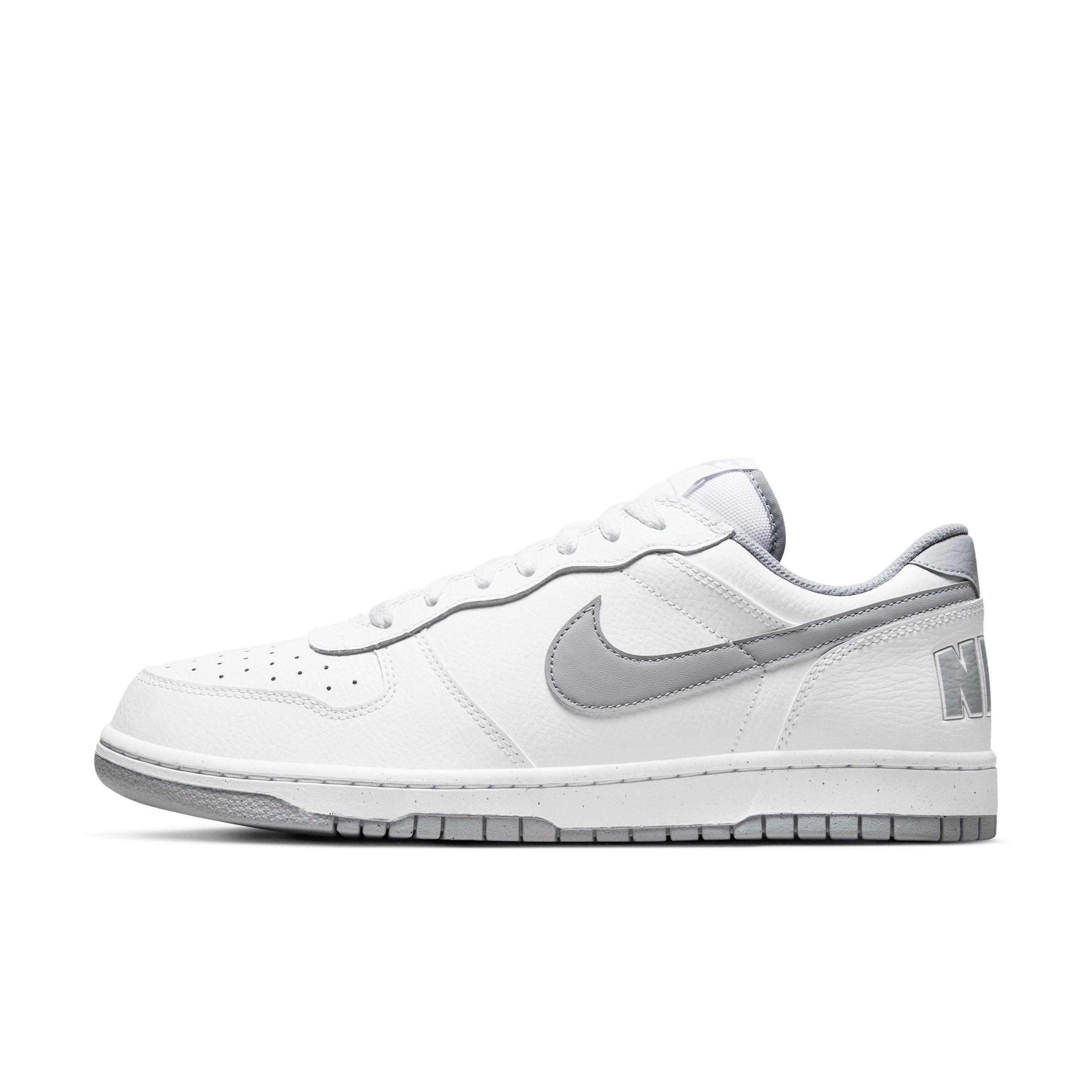 Nike Big Low "White/Wolf Grey" Men's Shoe - WHITE/GREY Thumbnail View 2