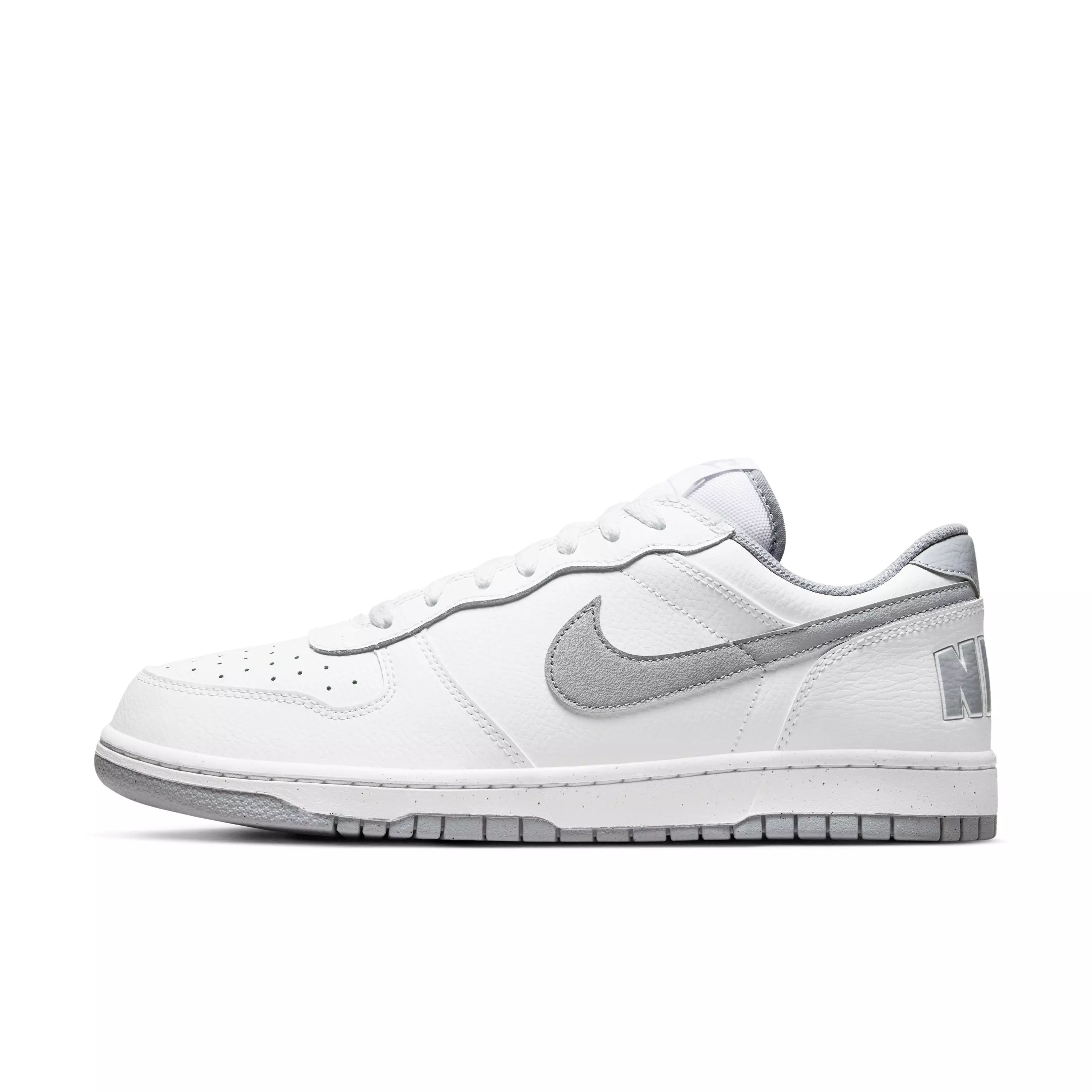 Nike Big Low "White/Wolf Grey" Men's Shoe - WHITE/GREY